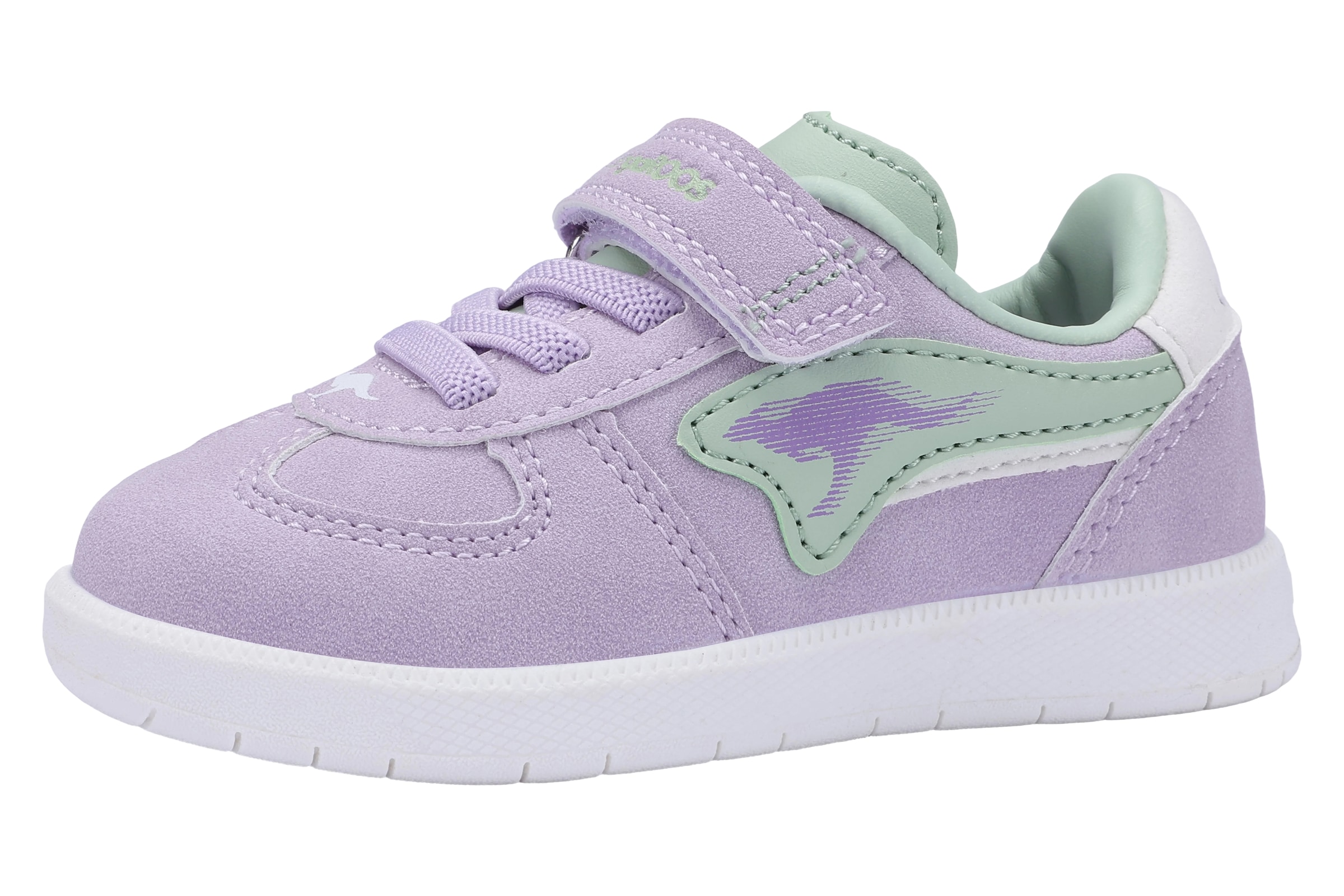 Sneaker KANGAROOS "K-LPI SWOOPZ EV", Damen, Gr. 23, orchid, mint, Synthetik, Schuhe Sneaker