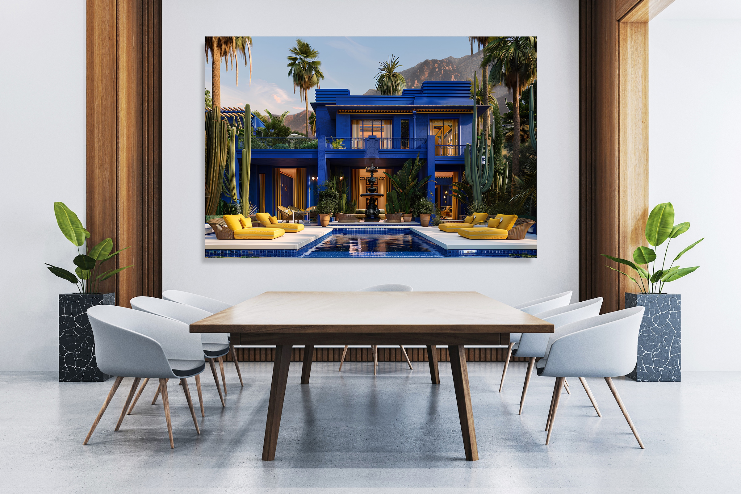 queence XXL-Wandbild "Akustikbild Palm Springs USA - Kalifornien", Amerika- günstig online kaufen