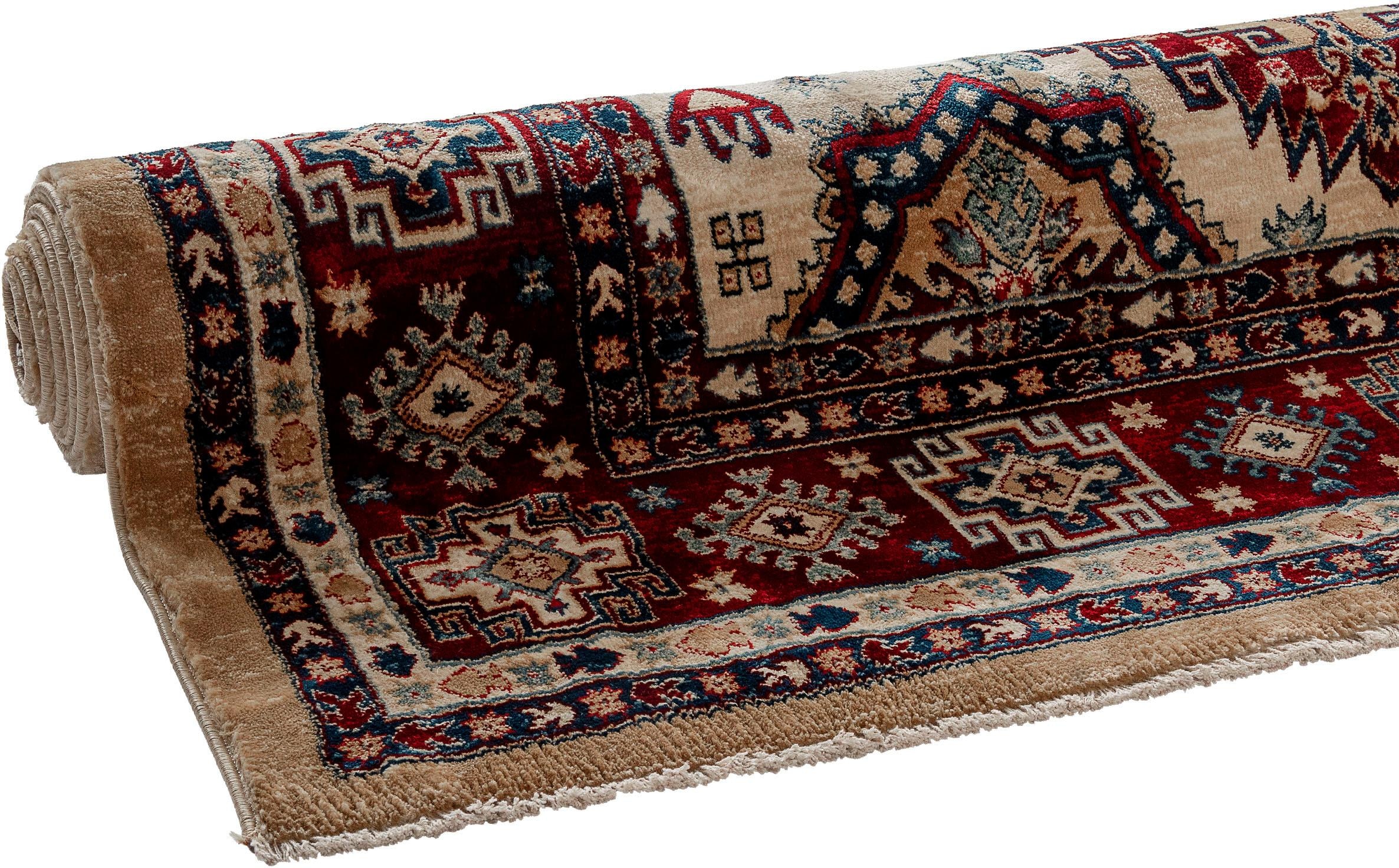 BAUR | Sehrazat 1354«, rechteckig, auf »Ornament Orient-Optik, mit Teppich Wohnzimmer Rechnung Fransen, Kurzflor,