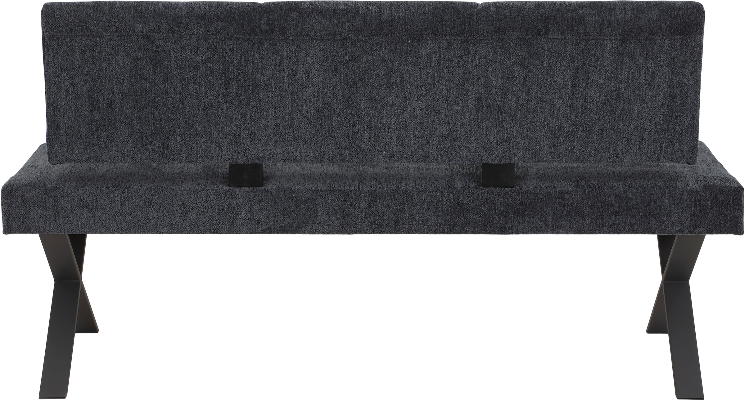HELA Essgruppe »SAAR«, (6 tlg.), Tisch 160-200x90 cm, Einlegeplatte, X-Gestell, Stuhl 360° drehbar