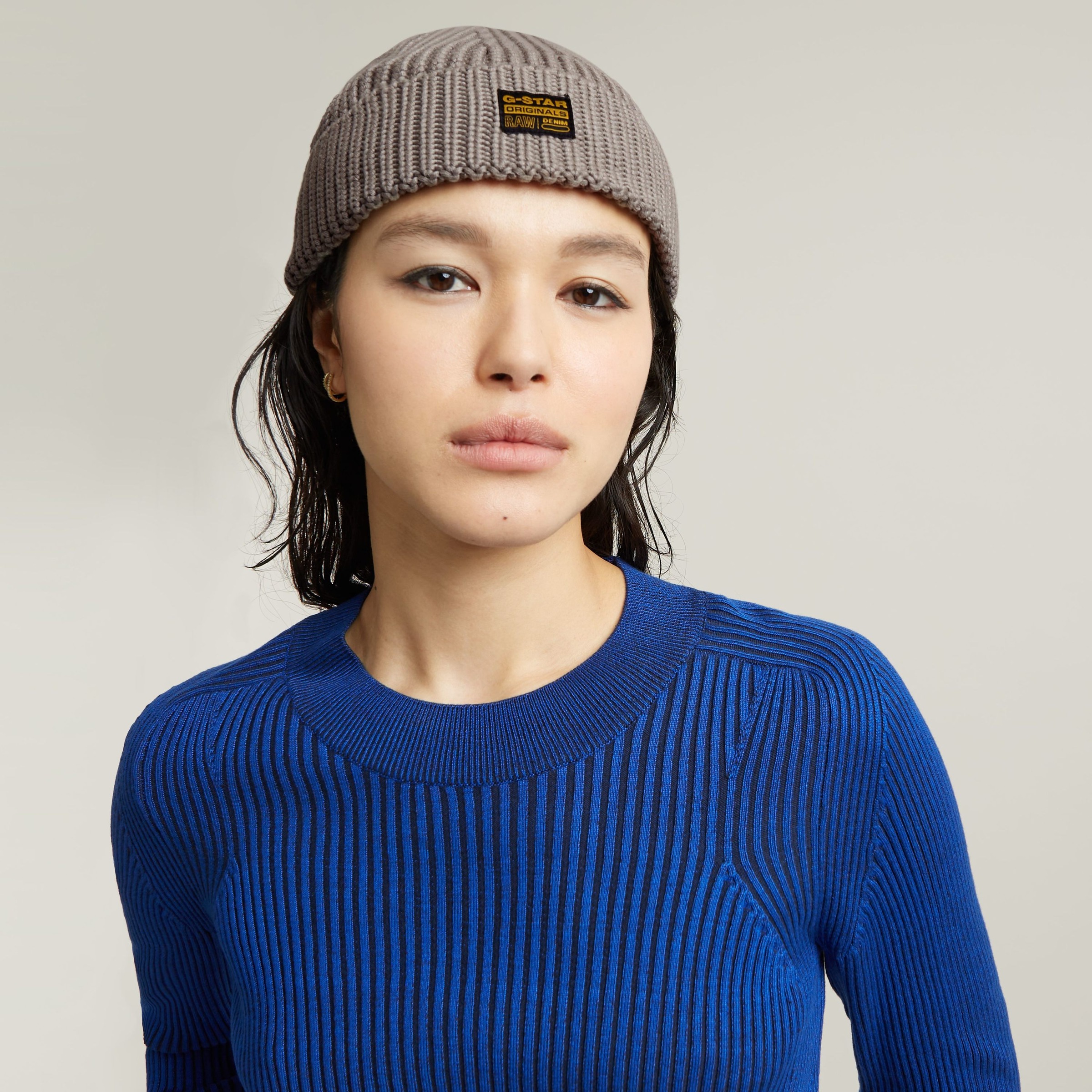 G-STAR Strickmütze "Originals Fisherman Beanie", mit Label günstig online kaufen