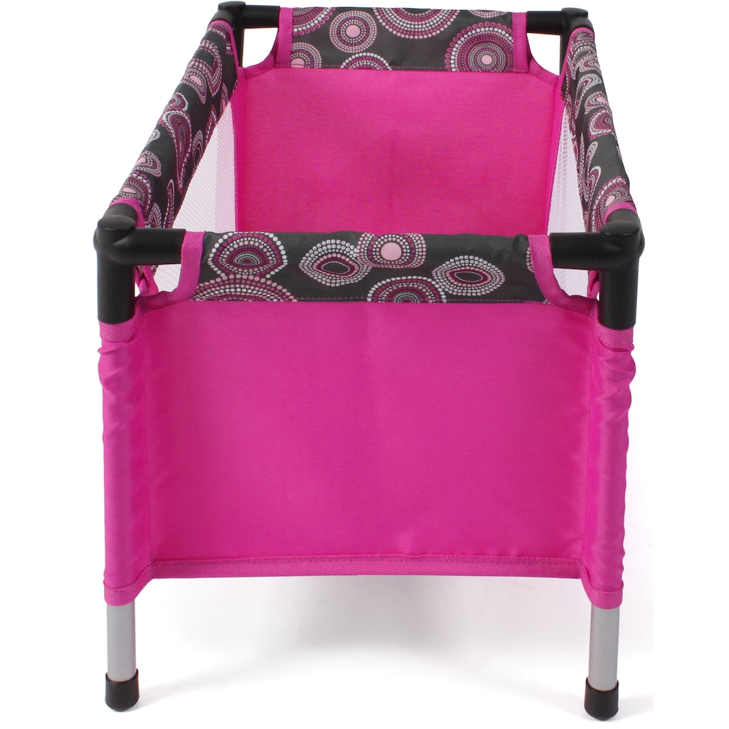 CHIC2000 Puppenbett »Puppen-Reisebett, Hot Pink«