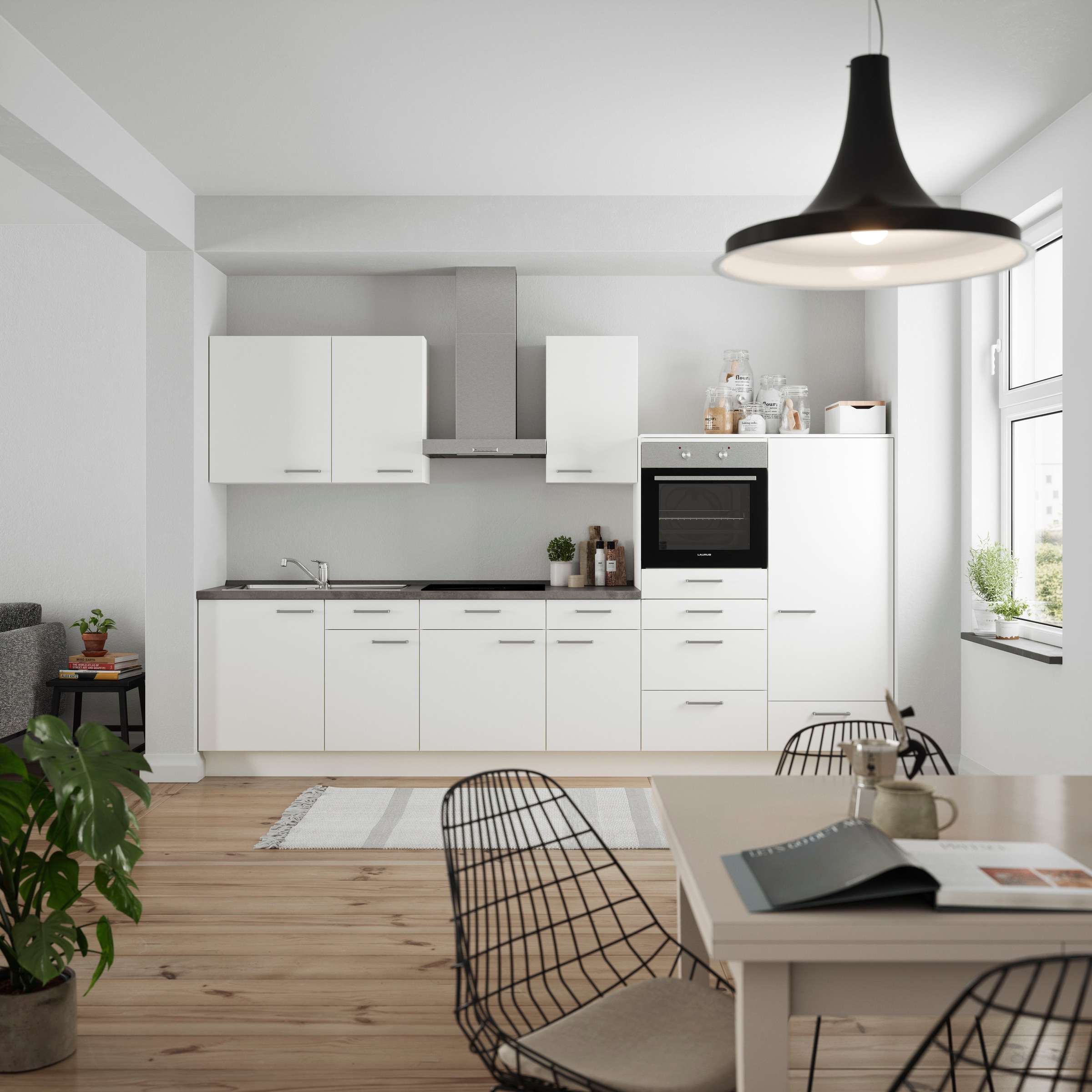 nobilia Küchenzeile ""Touch I"" vormontiert, Ausrichtung wählbar, Breite 33 günstig online kaufen