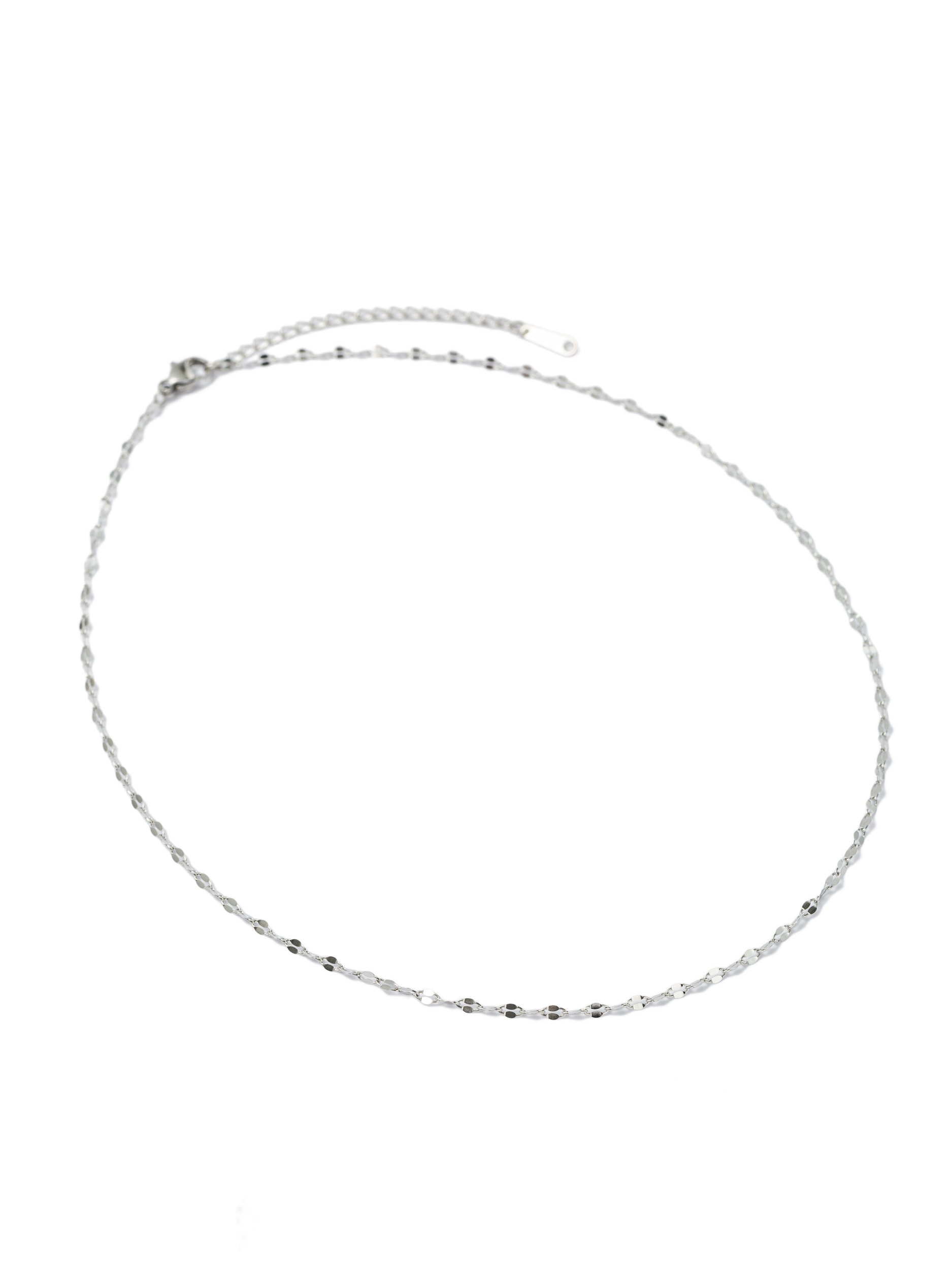 Aniston JEWELRY & WATCHES Kette ohne Anhänger »Schmuck Geschenk Edelstahl Halsschmuck Halskette Plättchen« Made in Germany