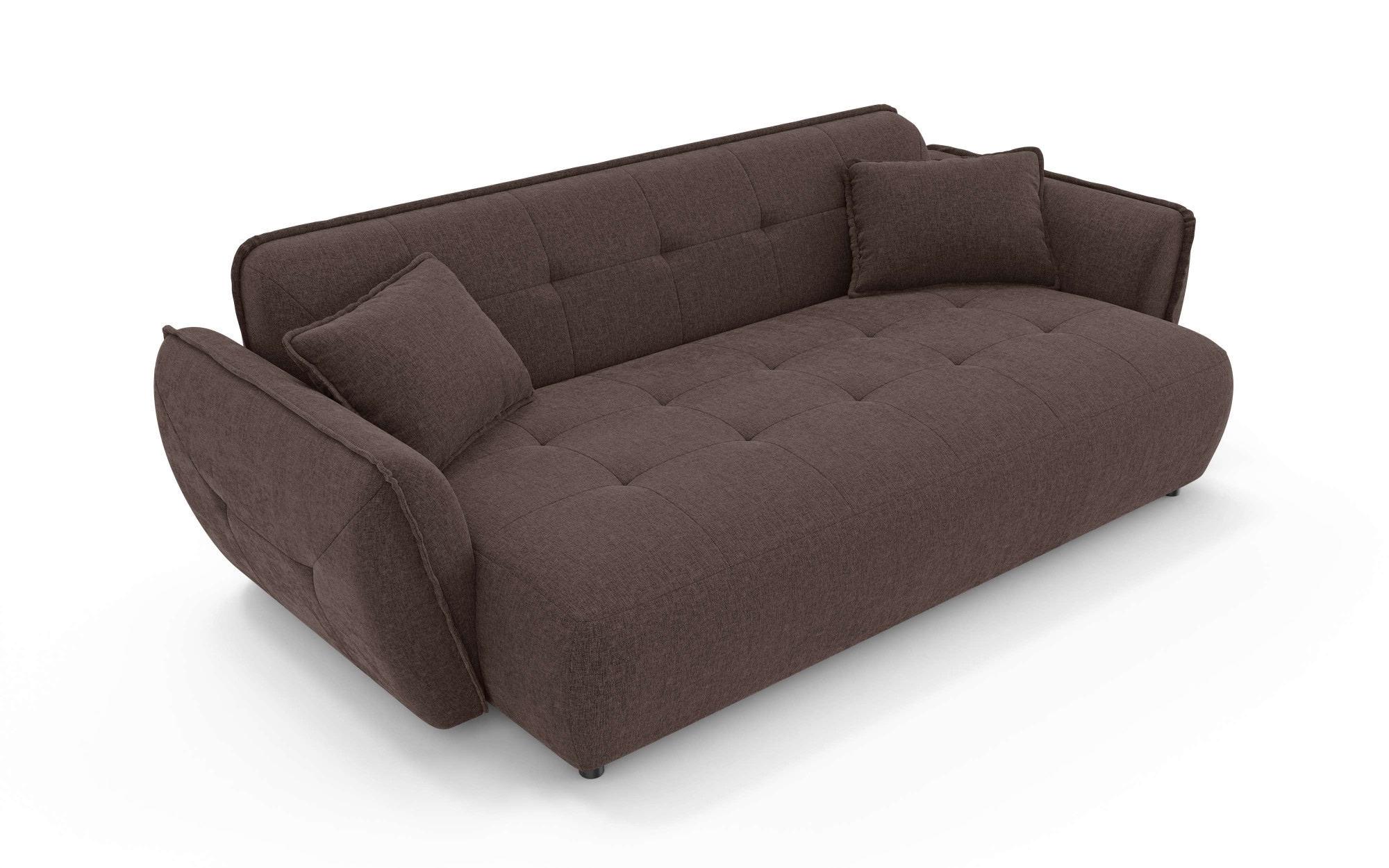 Home affaire Big-Sofa "MIRELDA Design-Sofa mit Steppungen, hoher Sitzkomfor günstig online kaufen