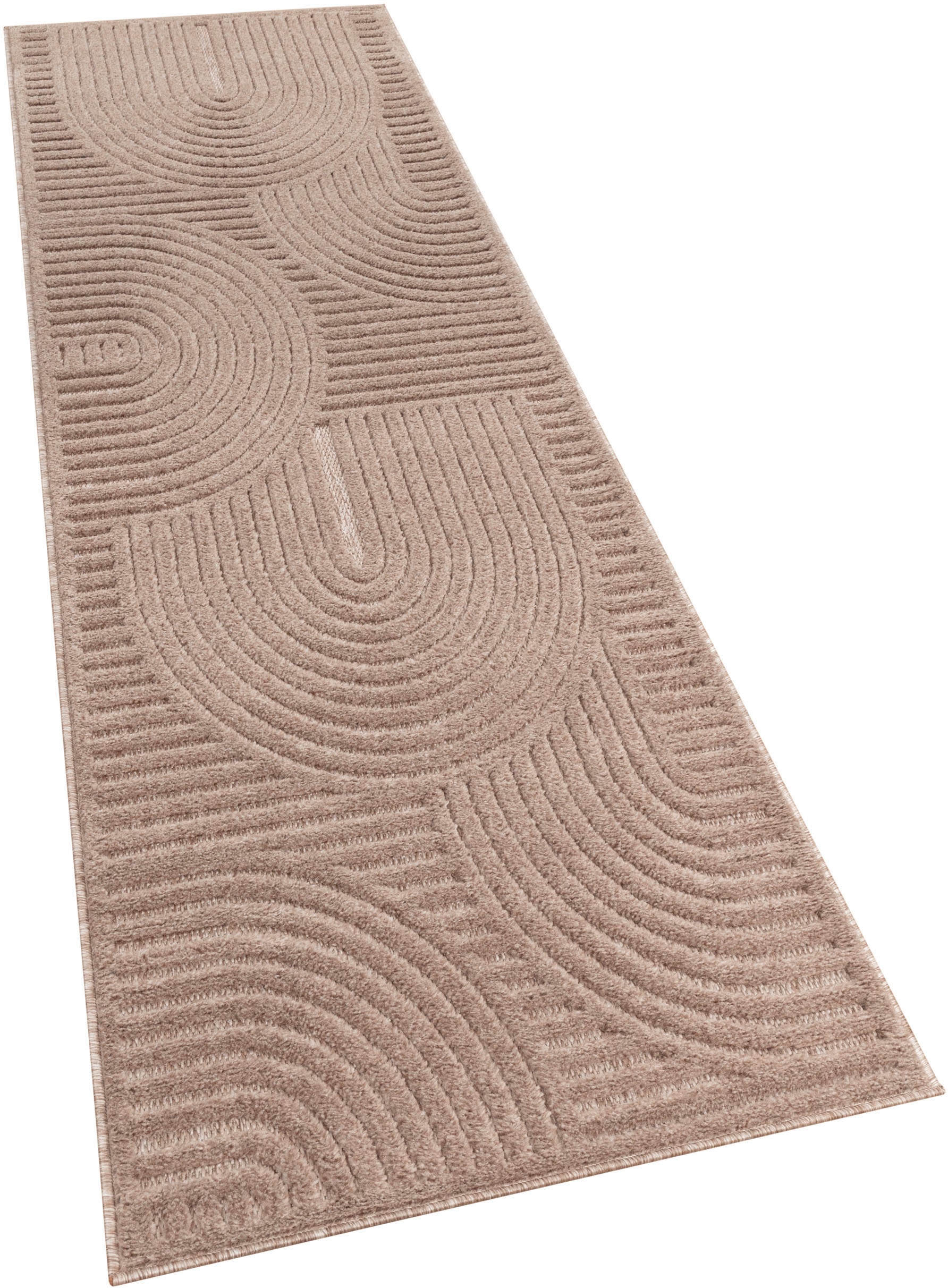 Paco Home Teppich "Livorno 674" rechteckig 14 mm Höhe Uni Farben, moderner günstig online kaufen