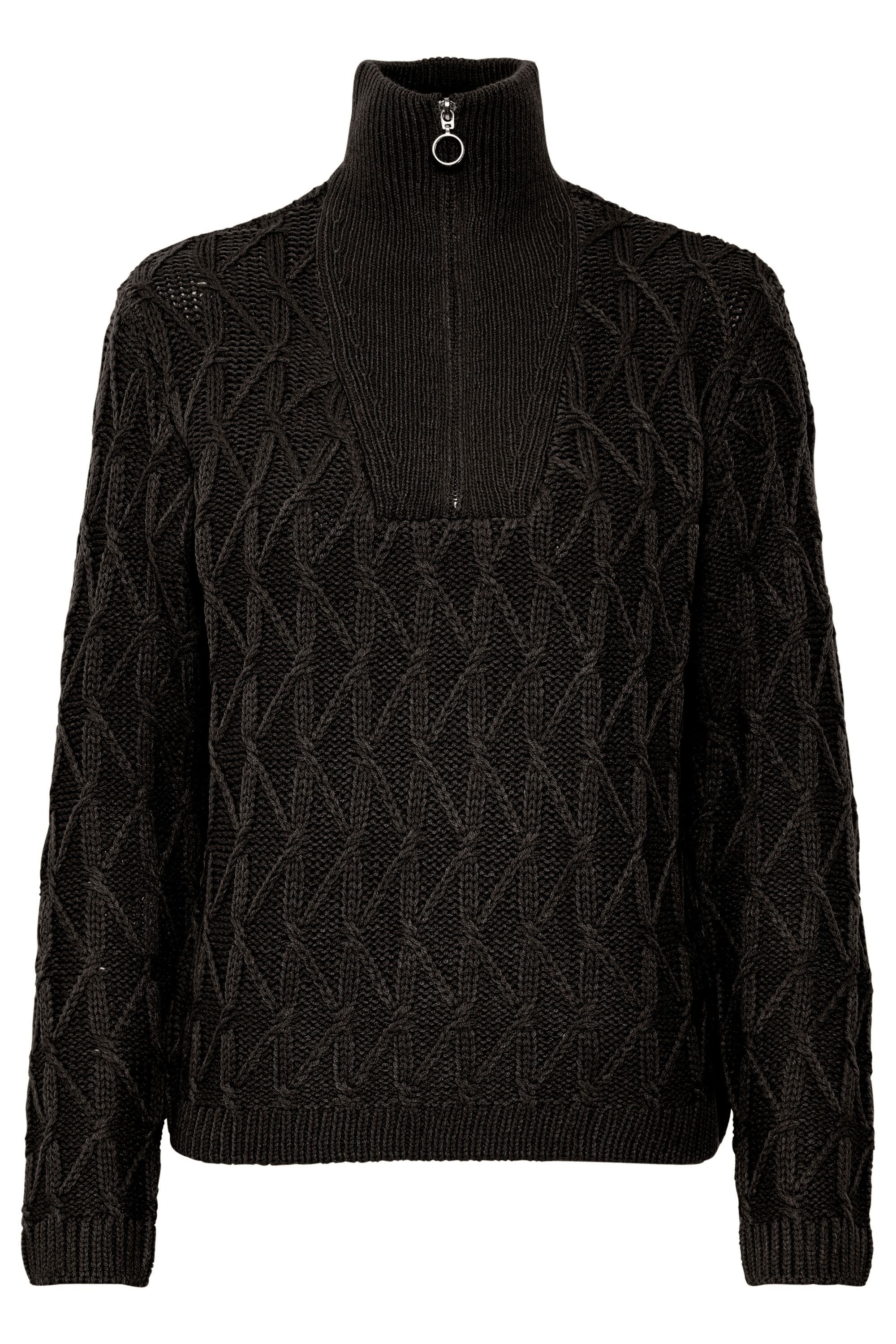 b.young Strickpullover "Strickpullover BYOTINKA HALFZIP JUMPER 4 -" günstig online kaufen