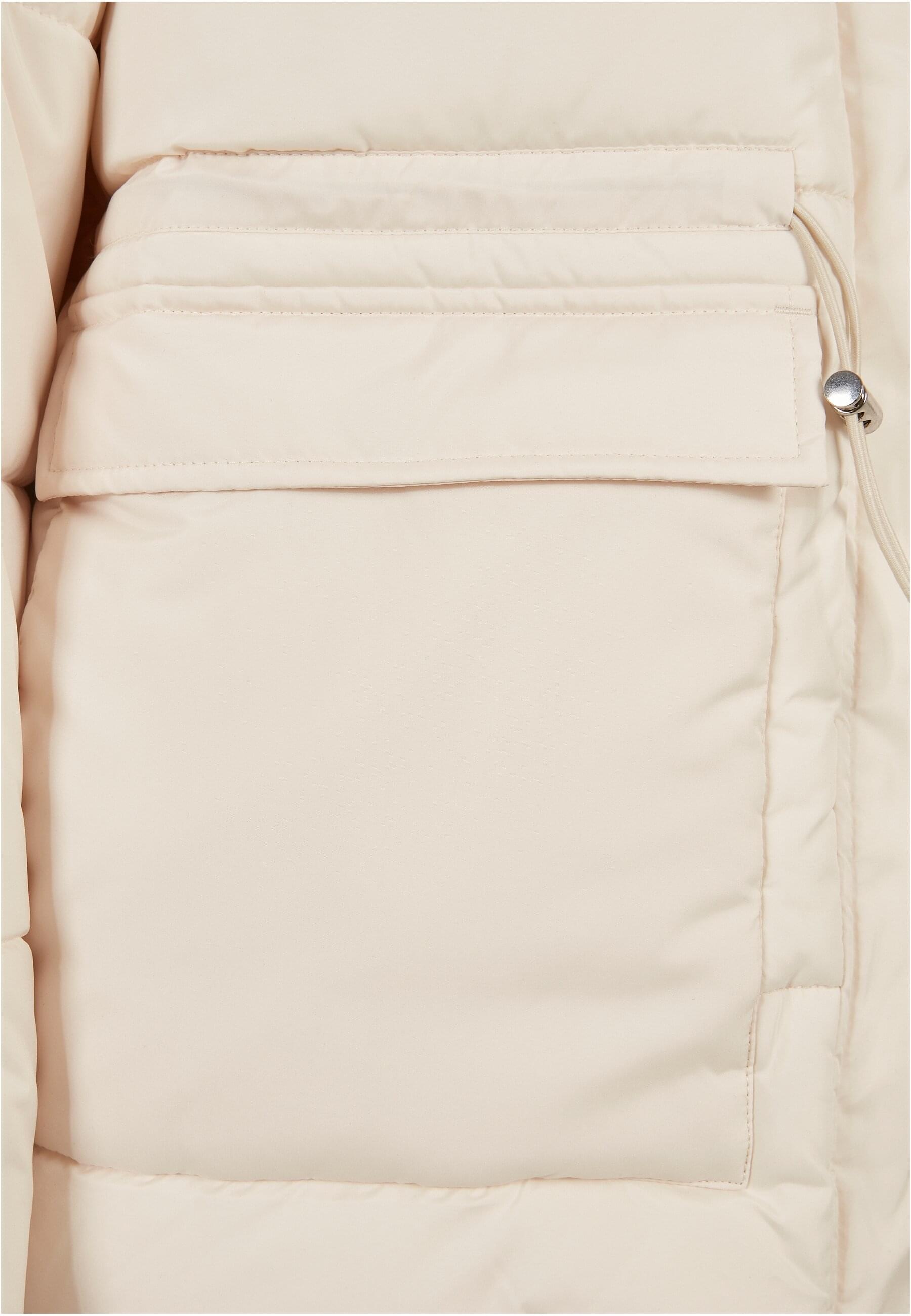 URBAN CLASSICS Winterjacke »Urban Classics Damen Ladies Waisted Puffer Jacket«, (1 St.), mit Kapuze
