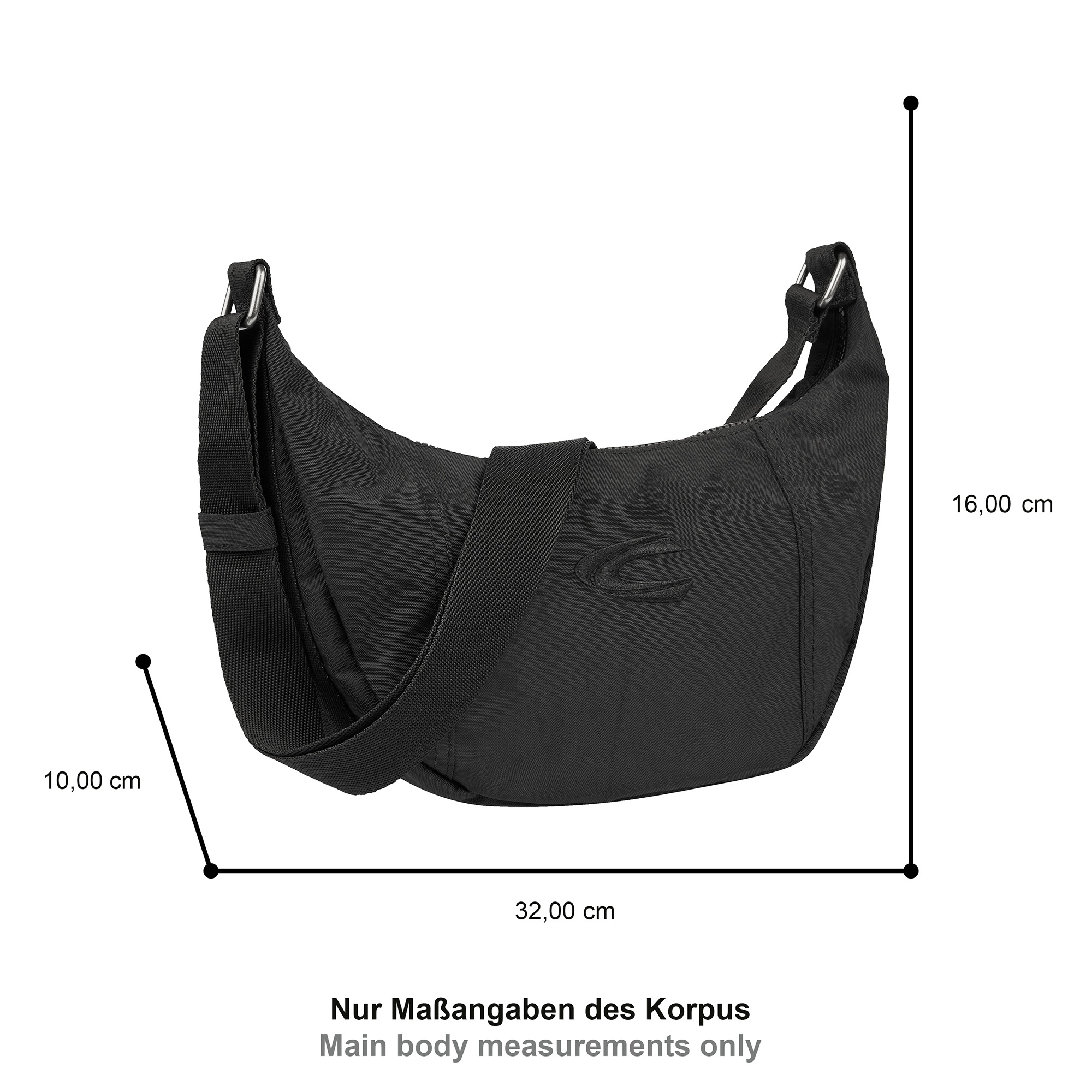 camel active Handtasche "Journey" vielseitiger Begleiter aus robustem Nylon günstig online kaufen