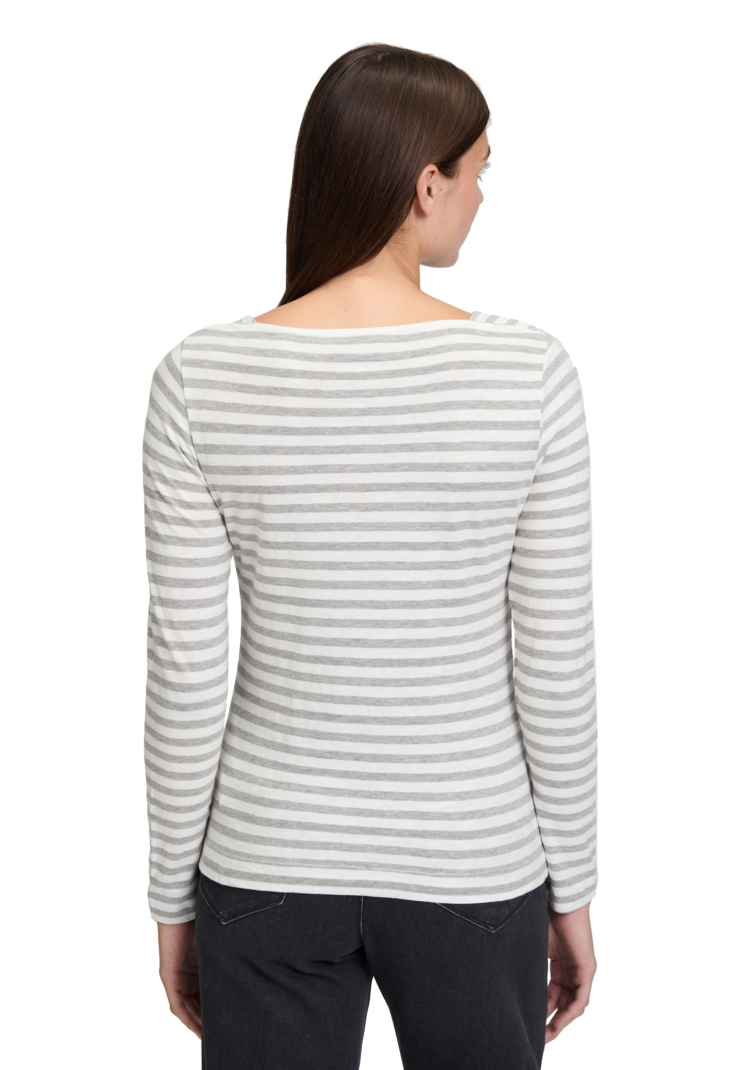 Betty&Co Kurzarmshirt »Betty & Co Damen Ringelshirt mit U-Boot-Ausschnitt«, (1 tlg.)