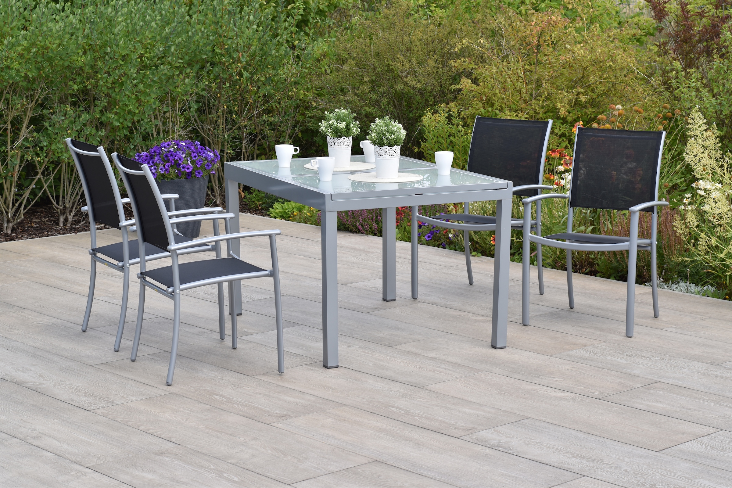 MERXX Garten-Essgruppe »»Milano«« (Set 5 dal...