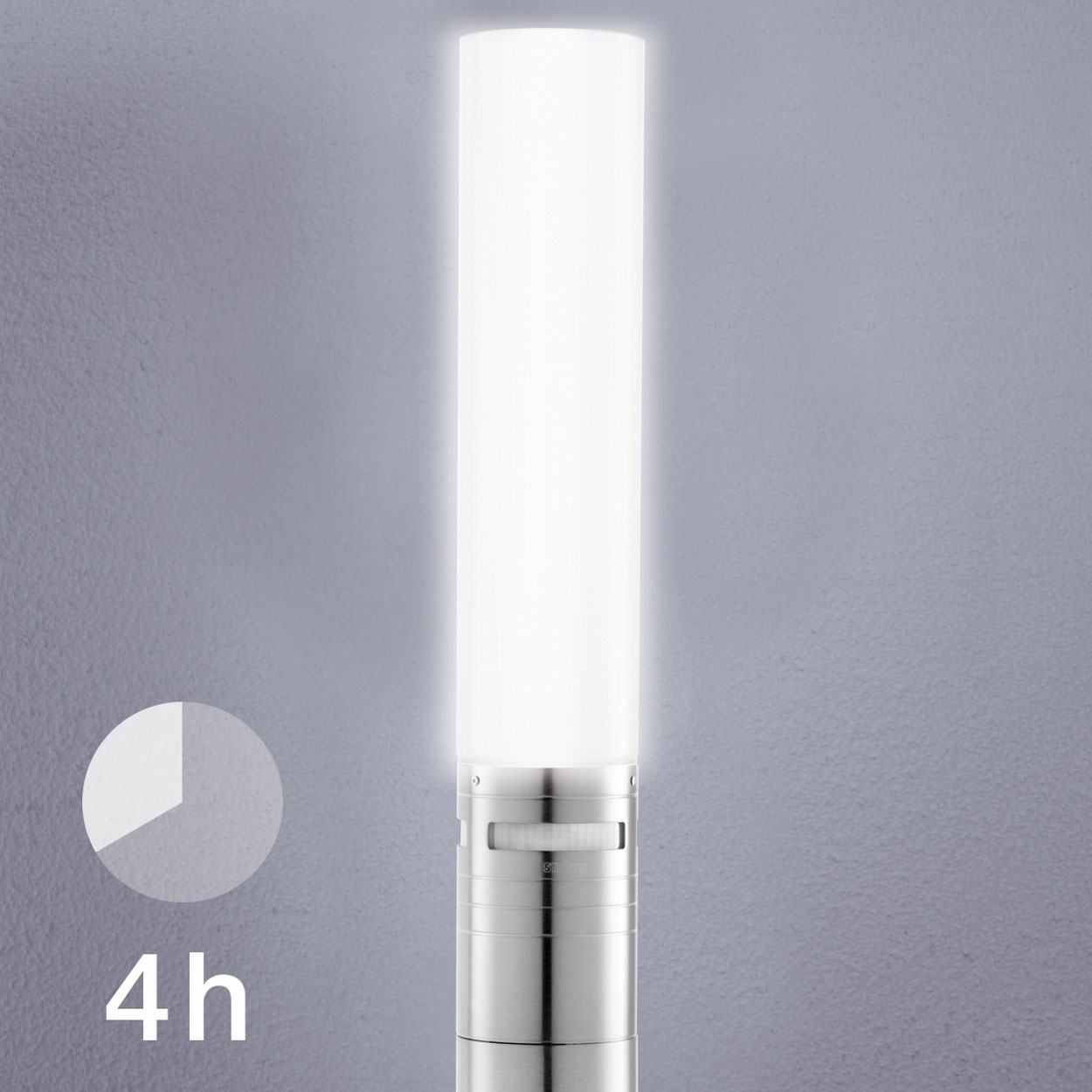 LED-Poller-Wegeleuchte 60 Außen-Stehlampe | S«, 360° Bewegungsmelder, kaufen steinel Opalgas,Höhenverstellbar, BAUR 1 flammig-flammig, »GL