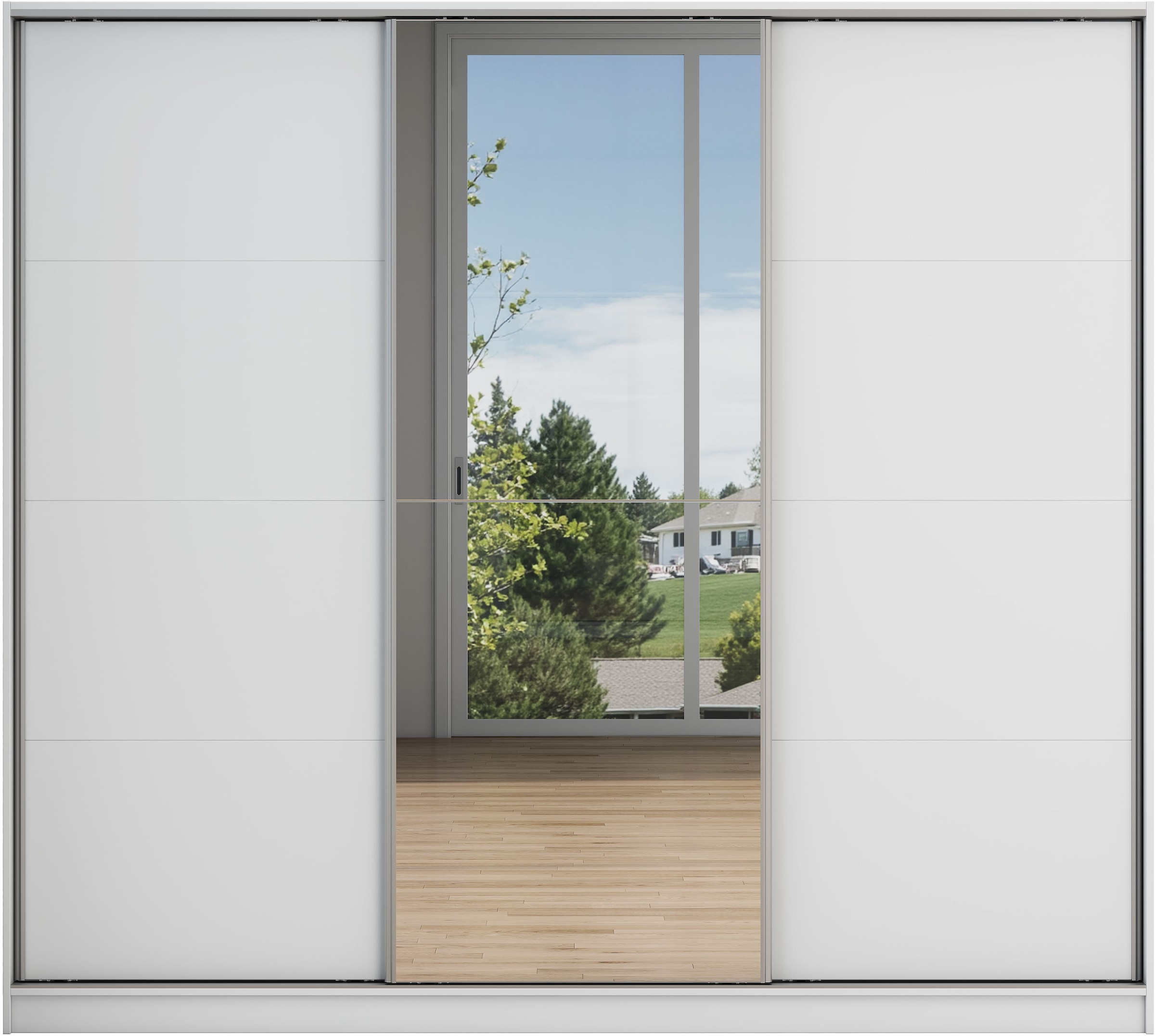OTTO home Kleiderschrank »Trento Schlafzimmerschrank mit Premium Ausstattung &  Schiebetüren« Leichtgängige Schiebetüren mit Softclose und tolle Innenaussatttung