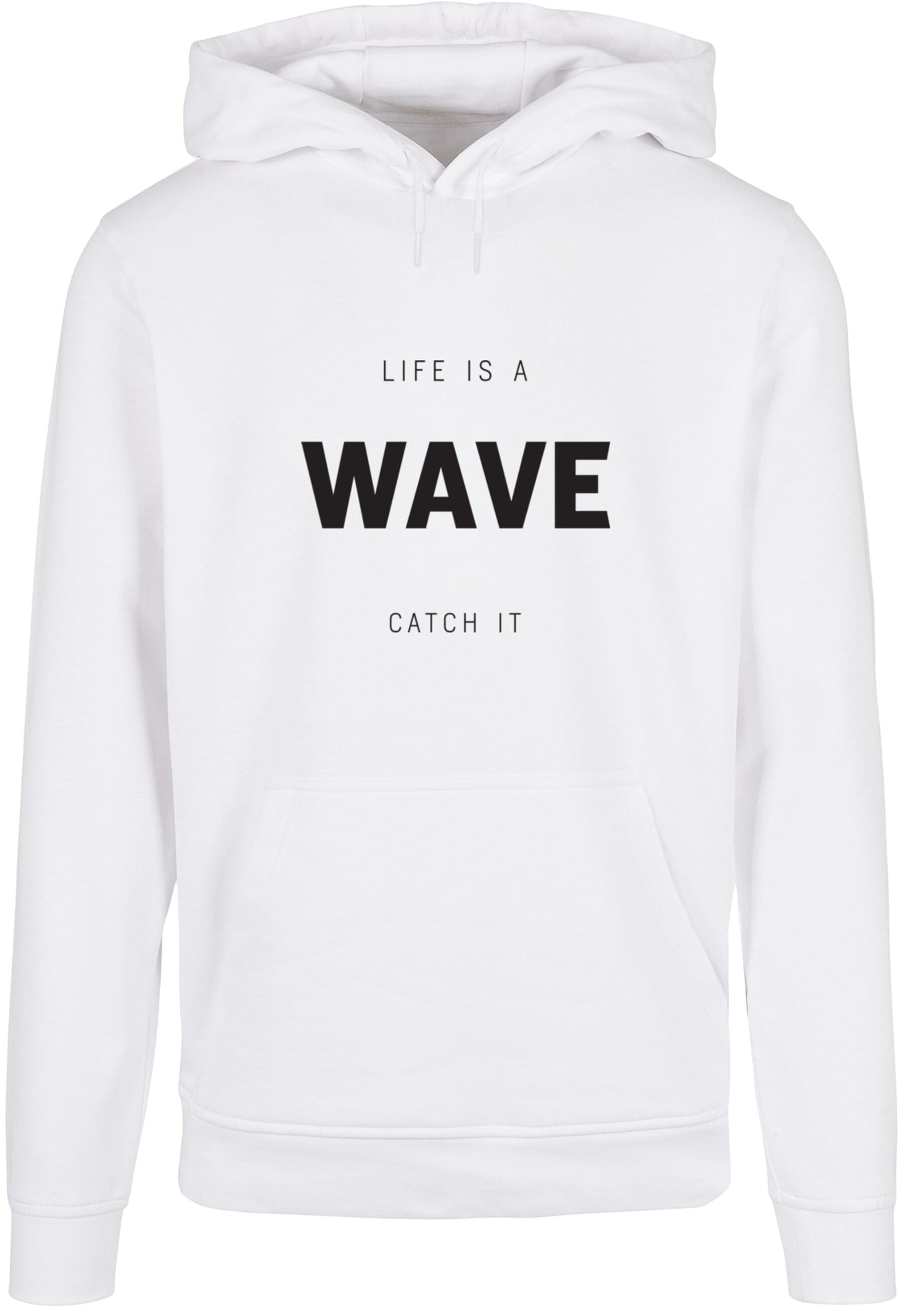 Kapuzensweatshirt »Merchcode Herren Summer - Life is a wave Basic Hoody«, (1 tlg.)
