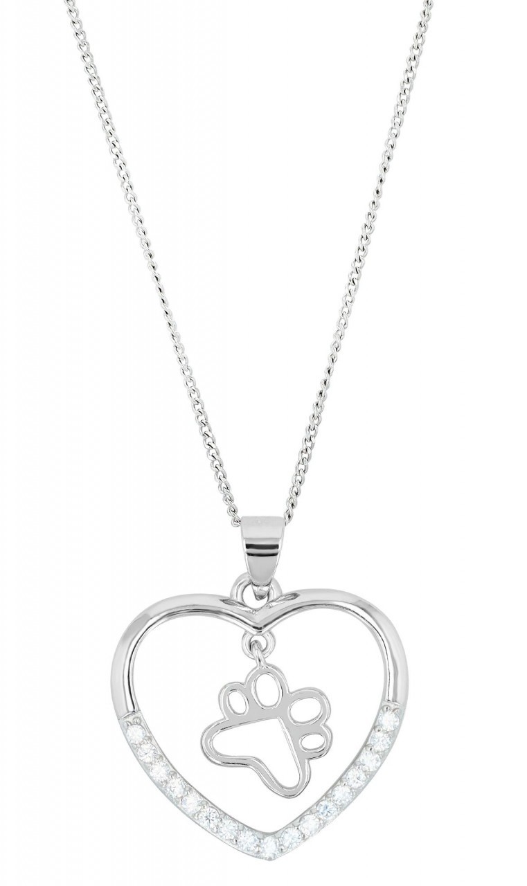 Adelia´s Kettenanhänger »eleganter Herz Anhänger aus 925 Sterling Silber«