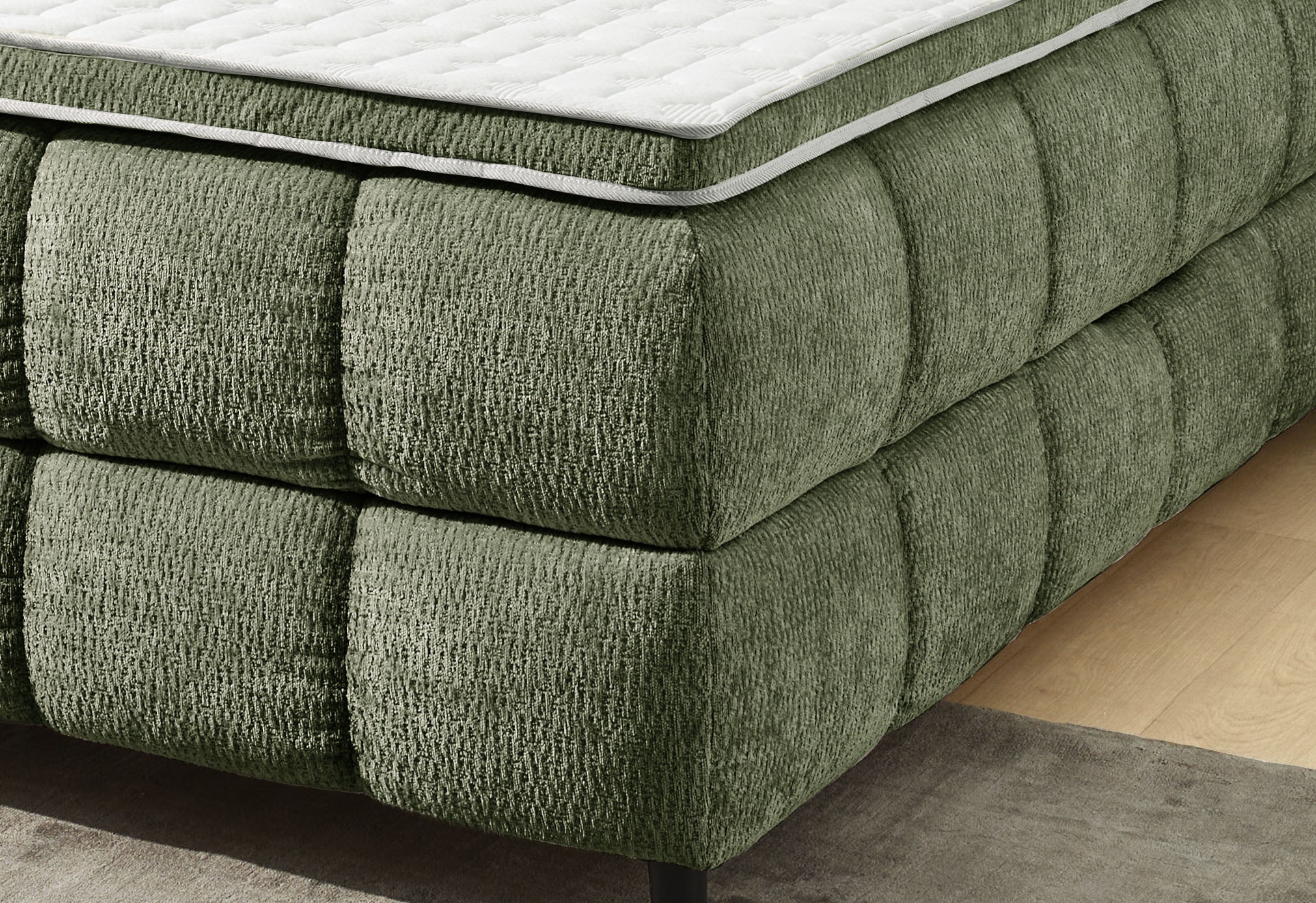 Jockenhöfer Gruppe Boxbett »Molly in der Breite 180cm, inkl. Bettkasten« 7-Zonen-TTFK-Matratze, Kaltschaum-Topper, verschiedenen Farben