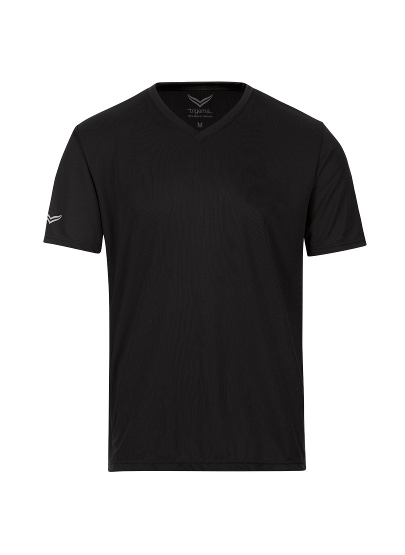 Trigema T-Shirt »TRIGEMA V-Shirt COOLMAX®« 1 Stk.