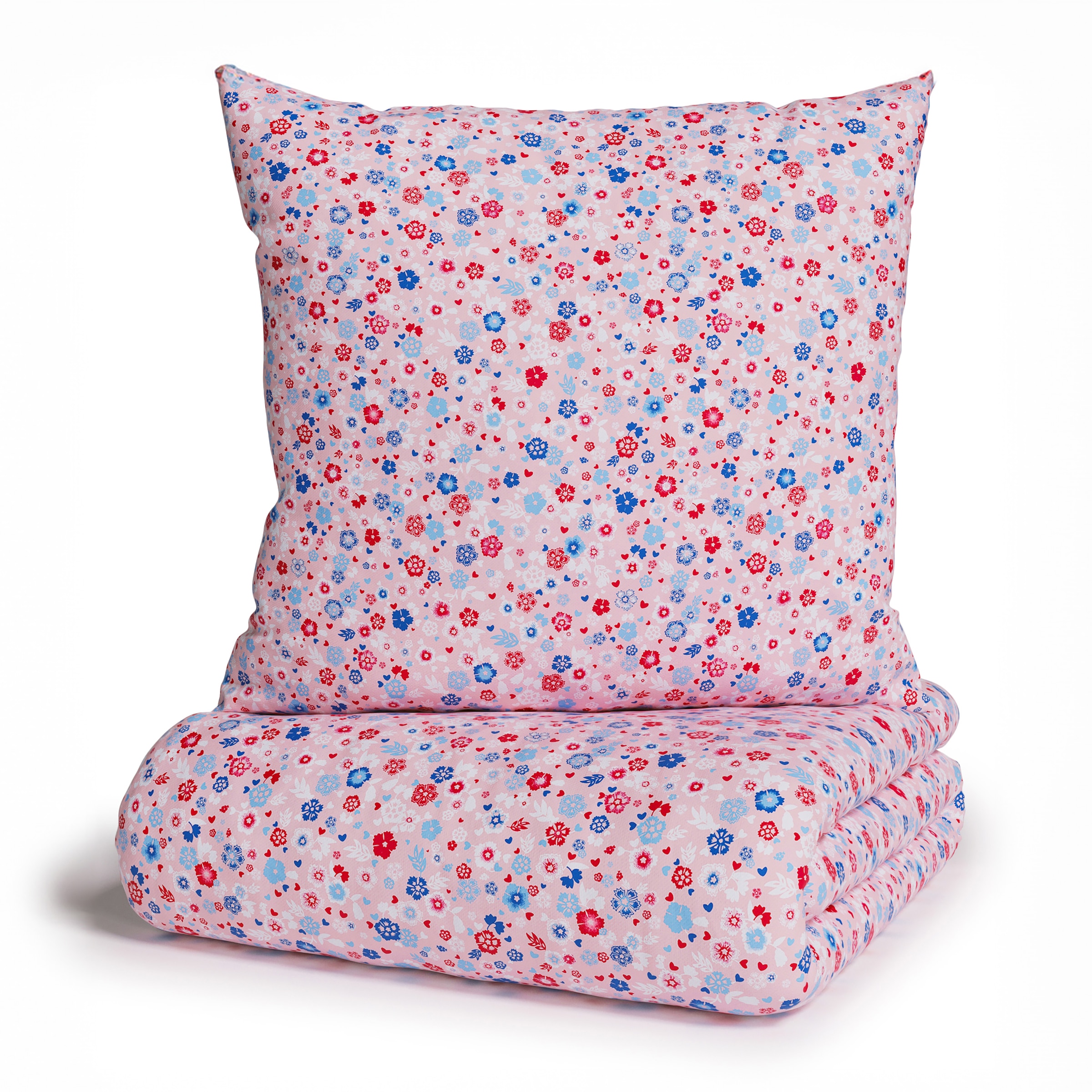 my home Bettwäsche "Mariby" 2 tlg. mit feinem Blümchen Design, skandinavisc günstig online kaufen
