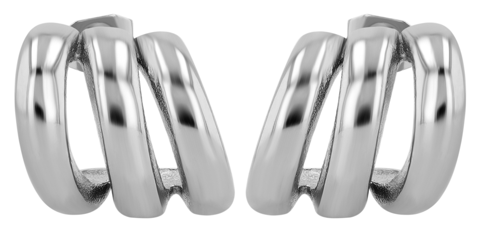 Adelia´s Paar Creolen "Damen Ohrringe – Creole aus Edelstahl" Perfekt zum V günstig online kaufen