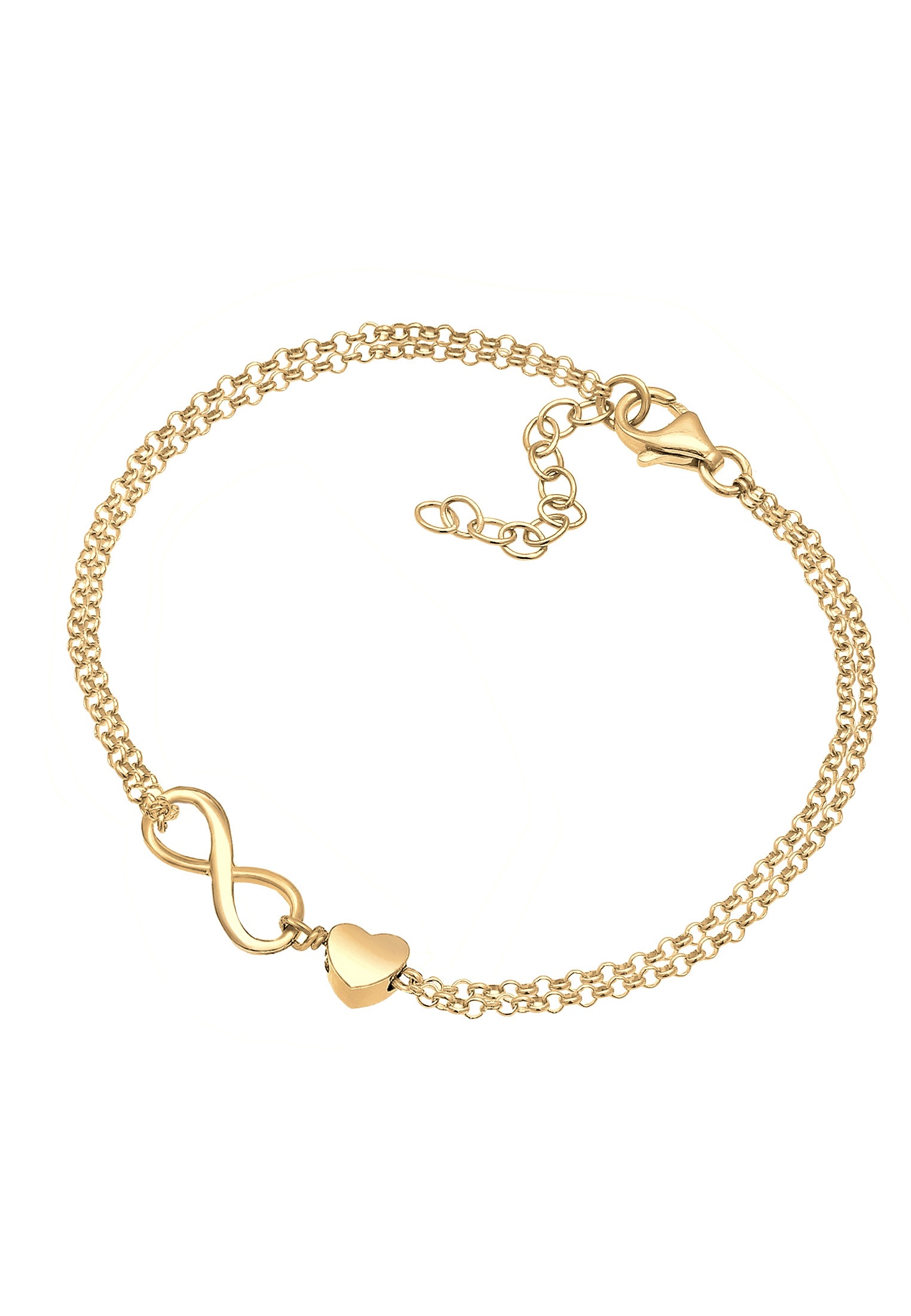 Elli Armband »Herz Unendlichkeit bestellen 925 Silber« für Infinity | BAUR