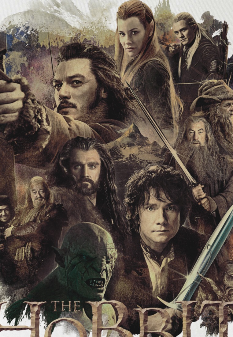 LOGOSHIRT T-Shirt »The Hobbit - The Desolation of Smaug«, mit coolem Print