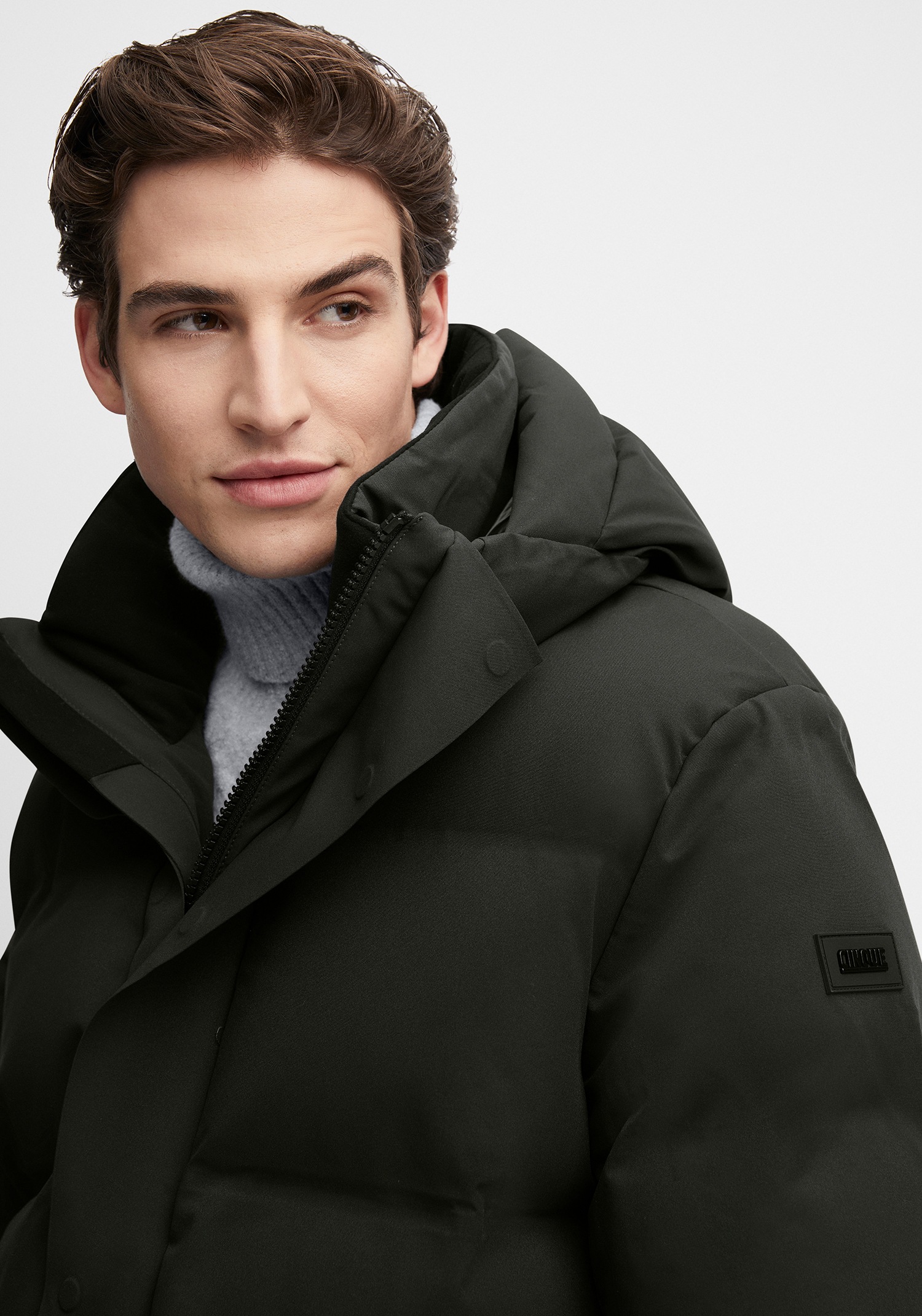 Cinque Parka »CITHERMAL«, mit Kapuze, mit Logopatch