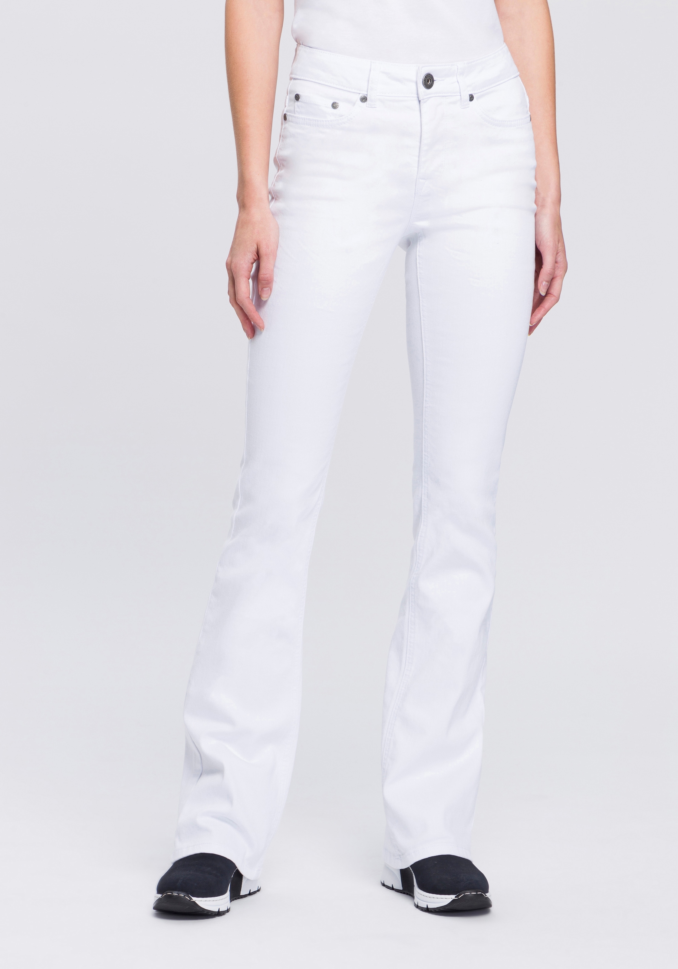 Bootcut-Jeans »Shaping«, High Waist