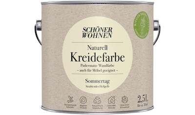 SCHÖNER WOHNEN FARBE Wand- und Deckenfarbe »Naturell Kreidefarbe«