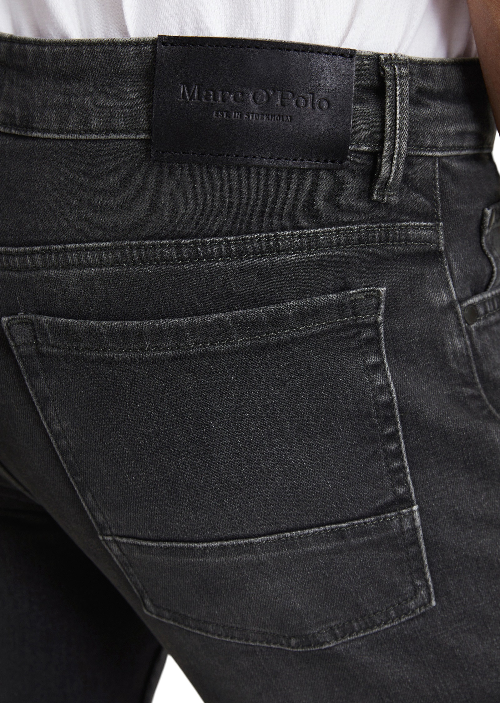 Marc O'Polo Straight-Jeans »aus Bio-Baumwoll-Mix«