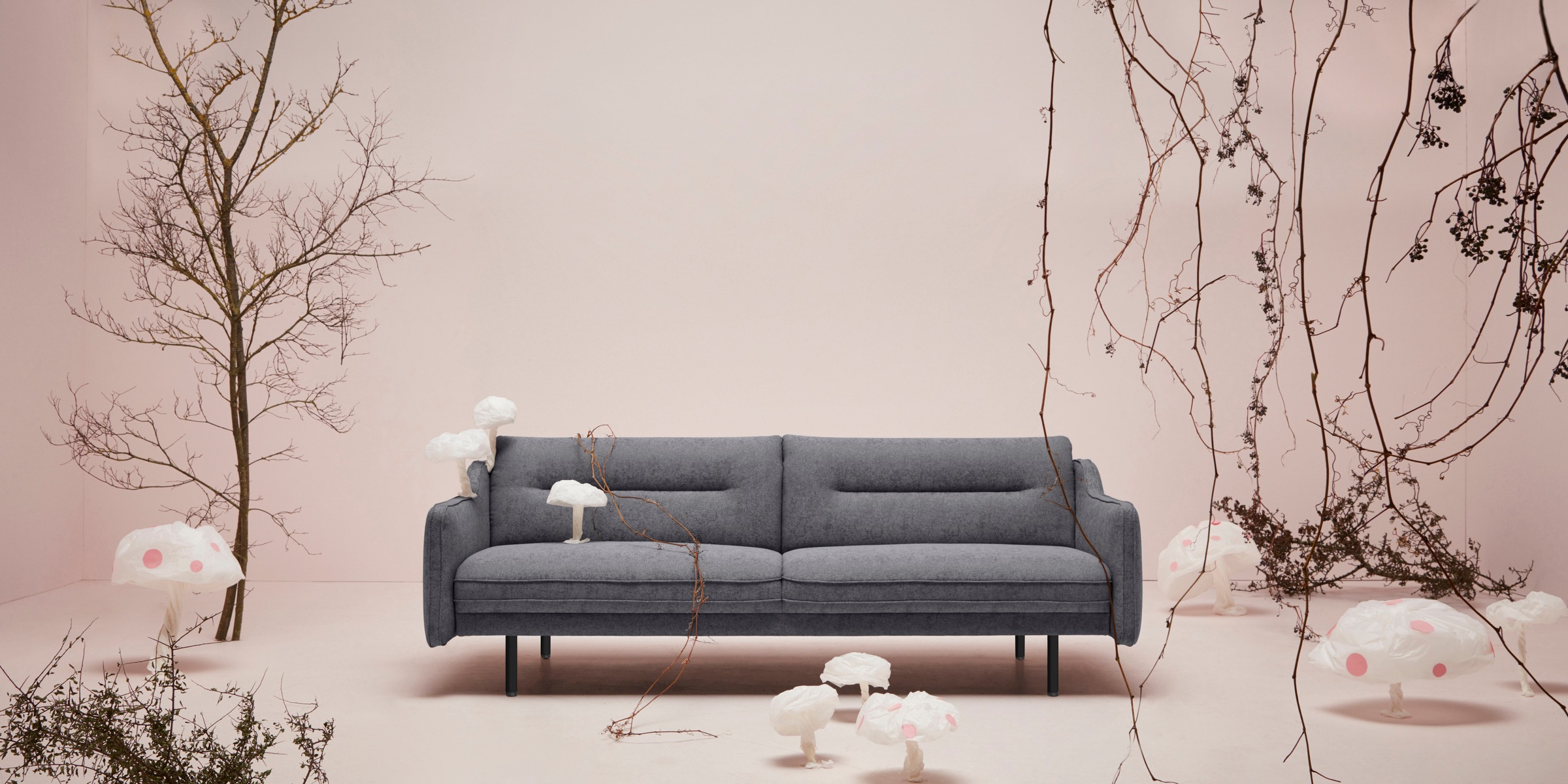 andas 2,5-Sitzer »Nordfyn«, edles Design in 3 Bezugsqualitäten, Design by Morten Georgsen