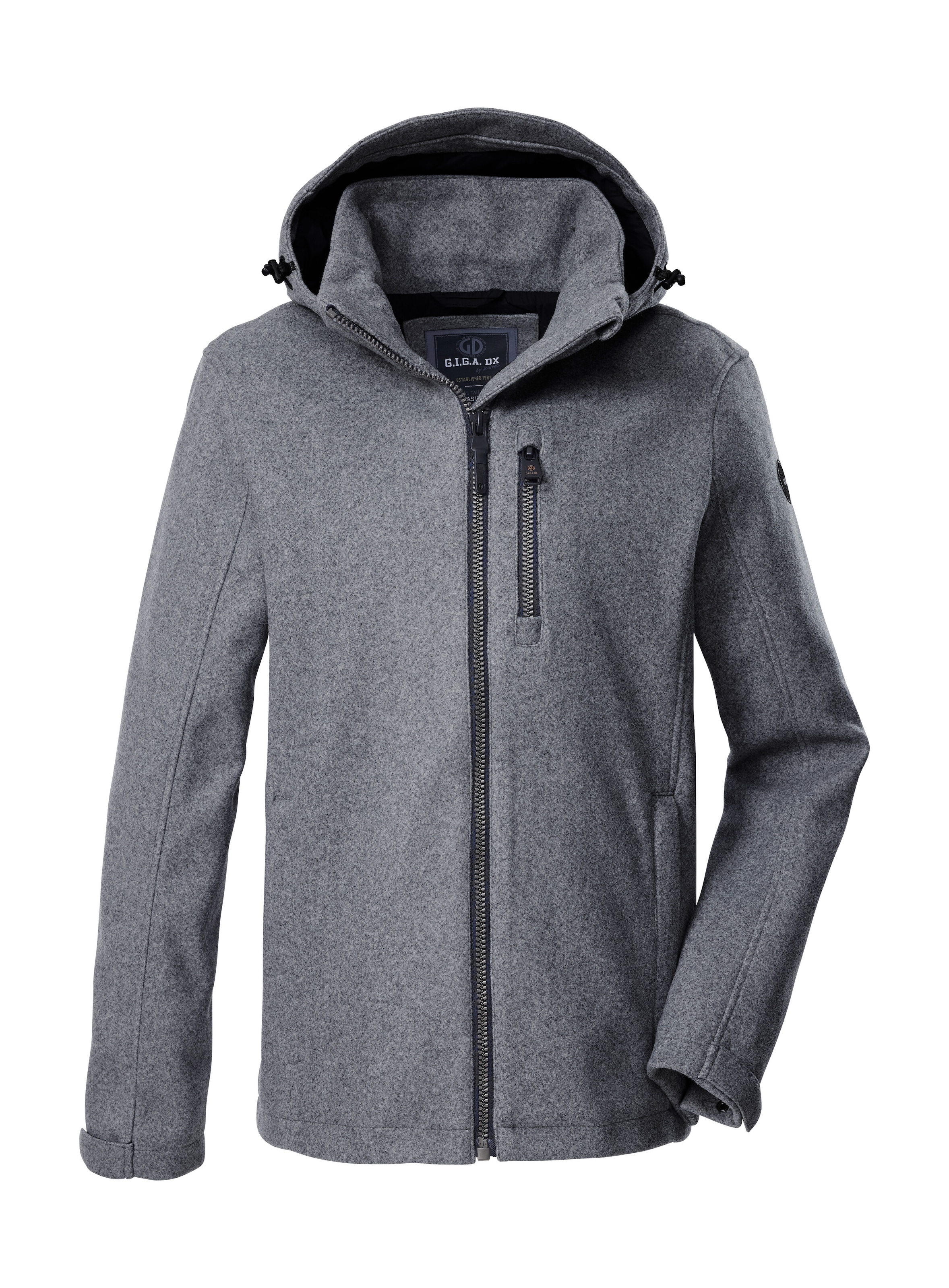 G.I.G.A. DX by killtec Funktionsjacke "GW 43 MN JCKT" Windabweisende Herrenjacke, abnehmbare Kapuze, verstellbare Bündchen
