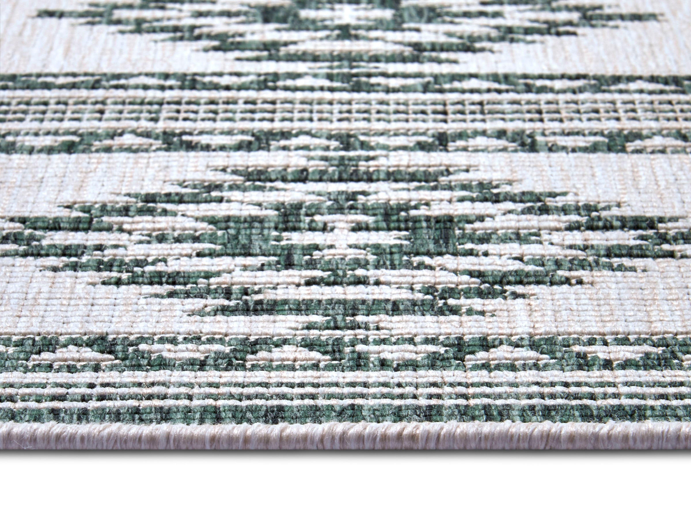freundin Home Collection Teppich »Maple«, rechteckig, Flachgewebe Wendbar, Rauten Design, Pflegeleicht
