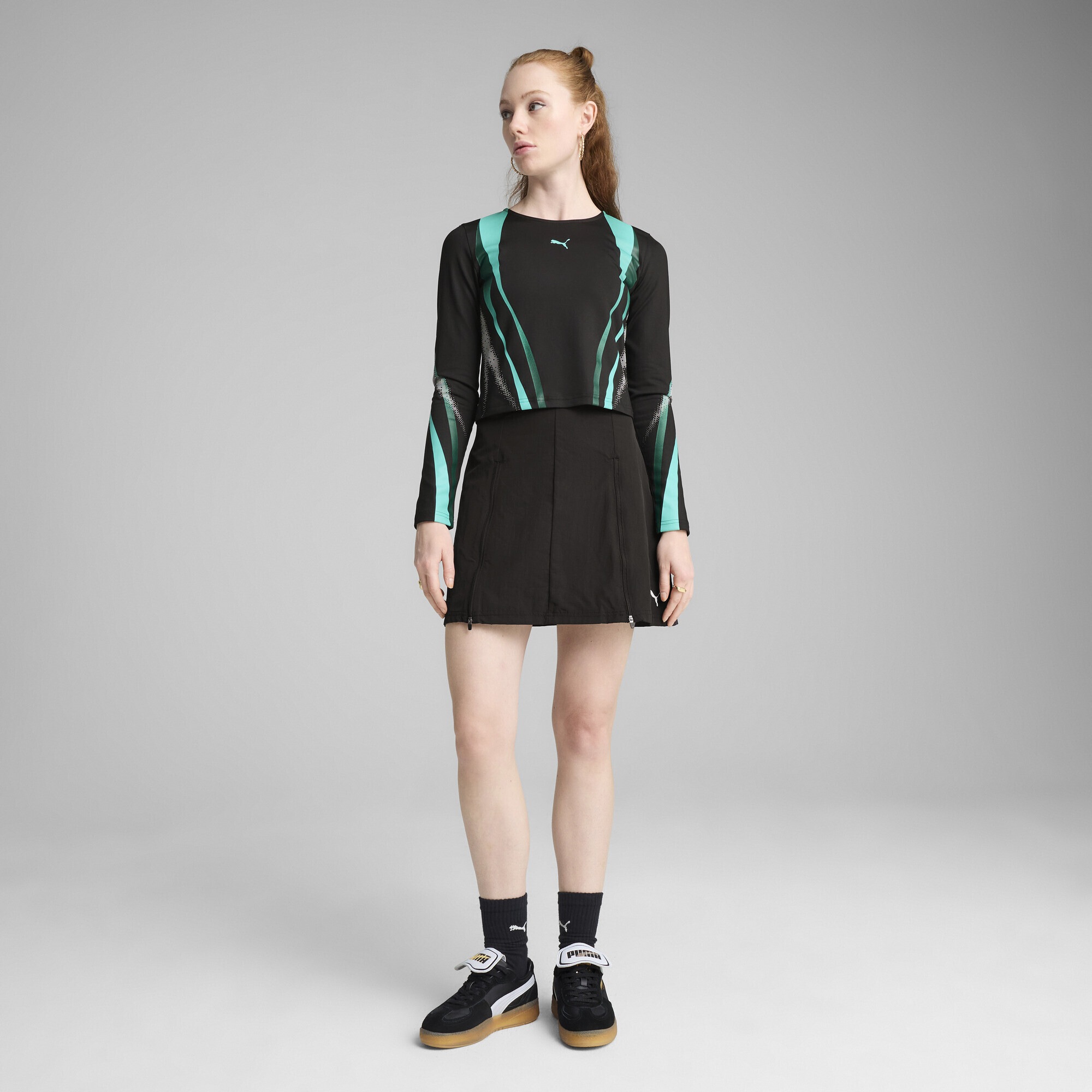 PUMA Jerseyrock »DARE TO Gewebter Zip-Rock Damen«