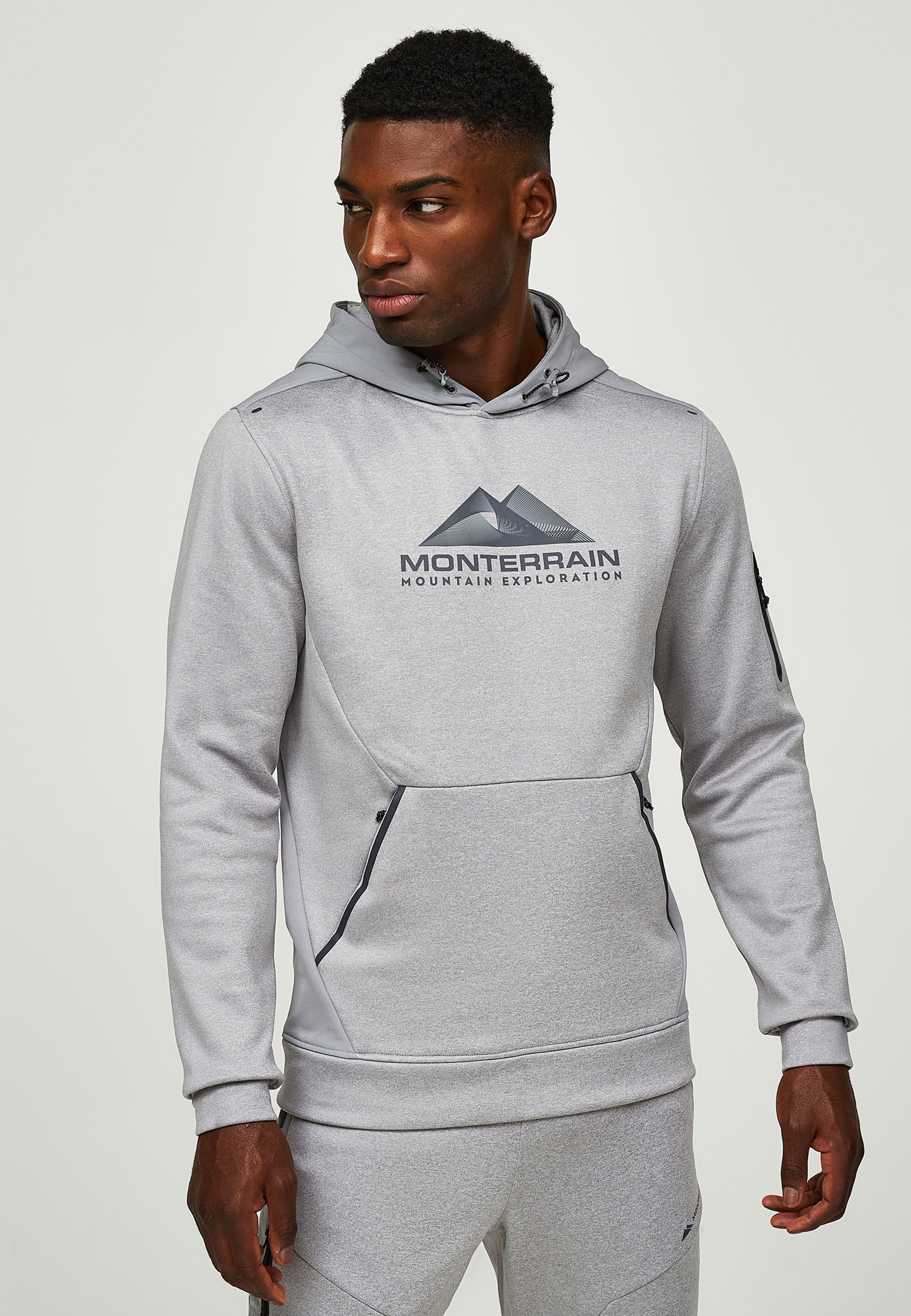 Monterrain Rundhalspullover »Monterrain SPEED 2.0 POLY FLEECE OTH HOODY« 1