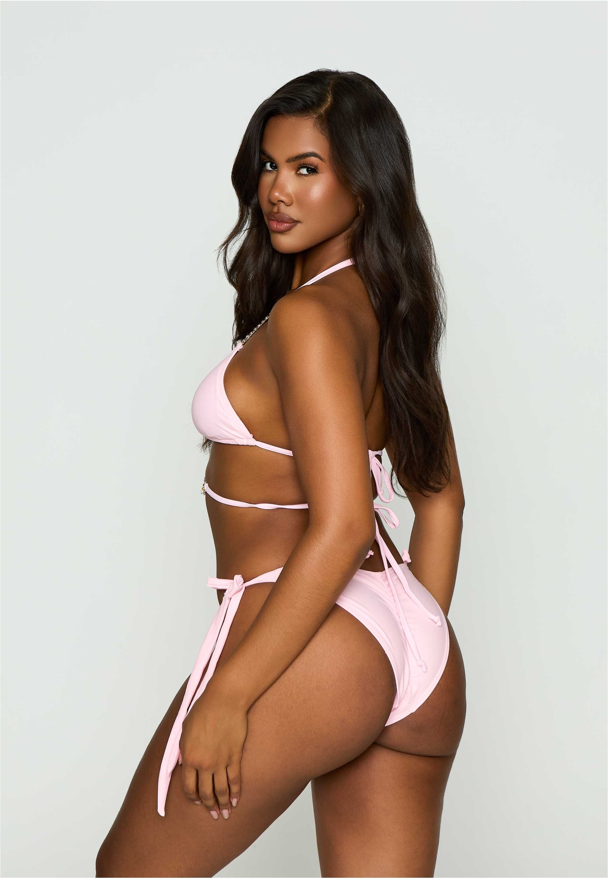 Moda Minx Bikini-Hose »Seychelles Tie Side Brazilian Bikini Bottom«, (1 St.), mit maritimen Elementen
