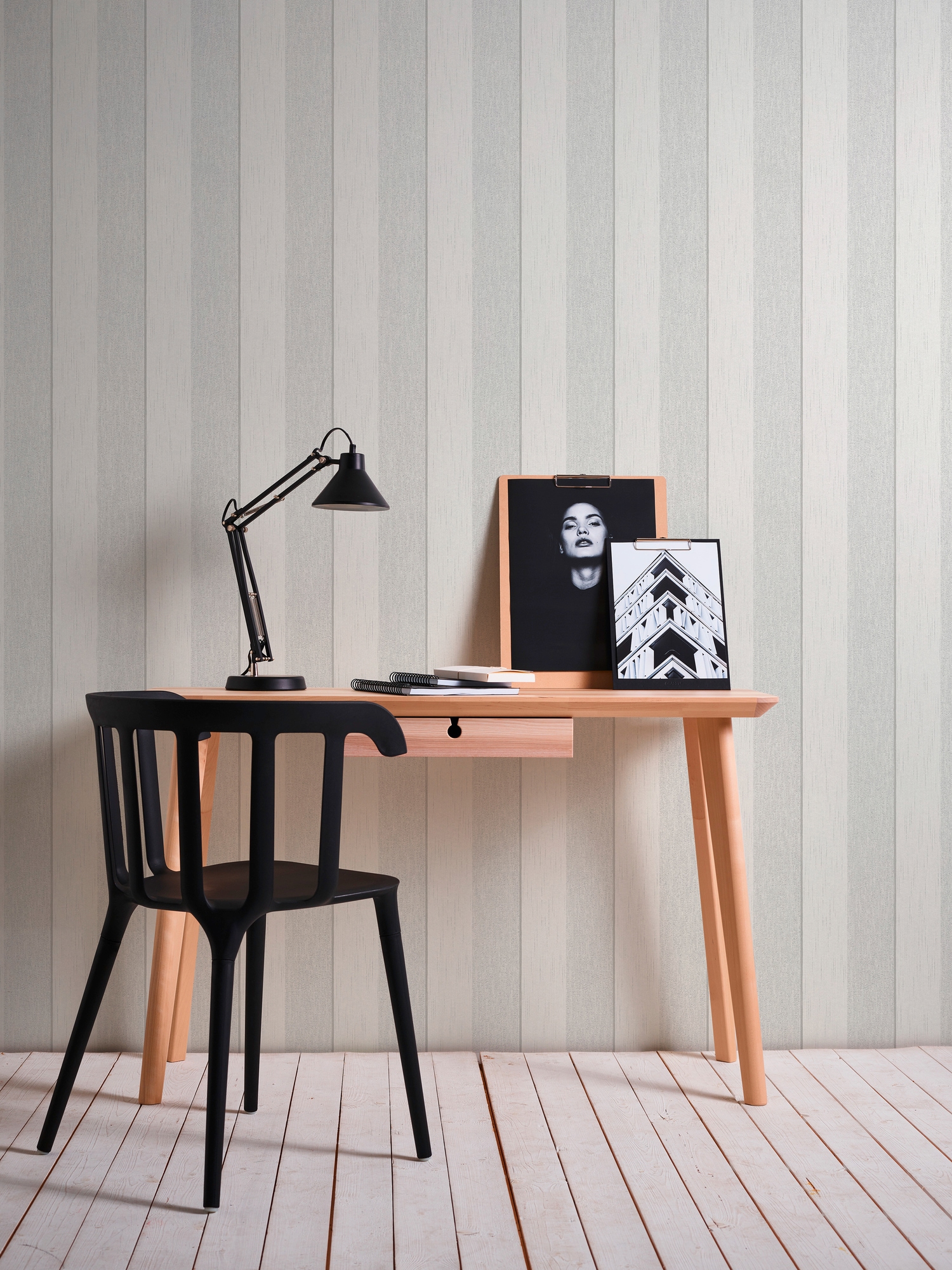 Architects Paper Textiltapete »Tessuto«, gestreift-geometrisch-mehrfarbig, Tapete Streifen Tapeten Wohnzimmer Schlafzimmer Küche modern Design