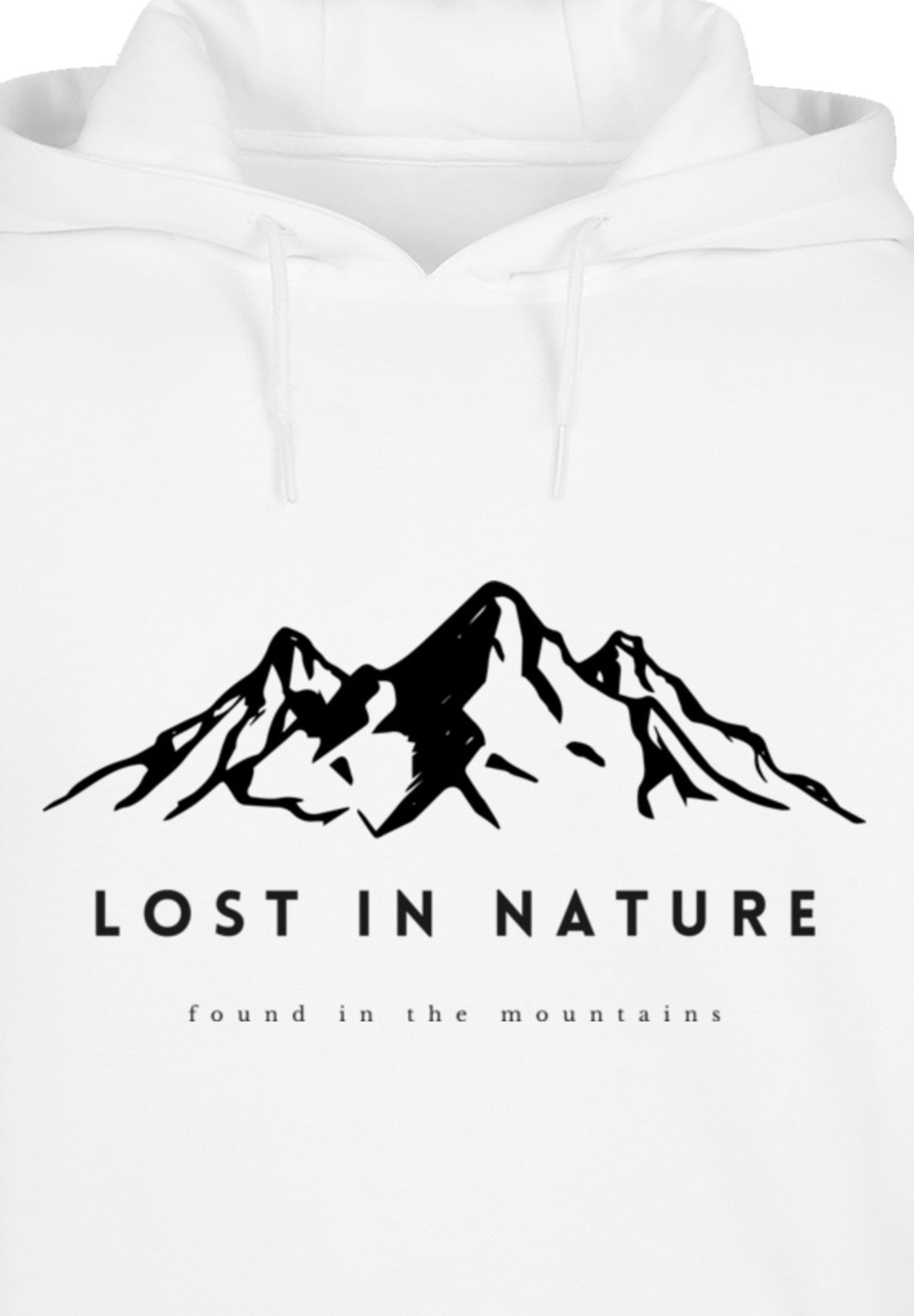 F4NT4STIC Kapuzenpullover »Lost in nature«, Hoodie, Warm, Bequem