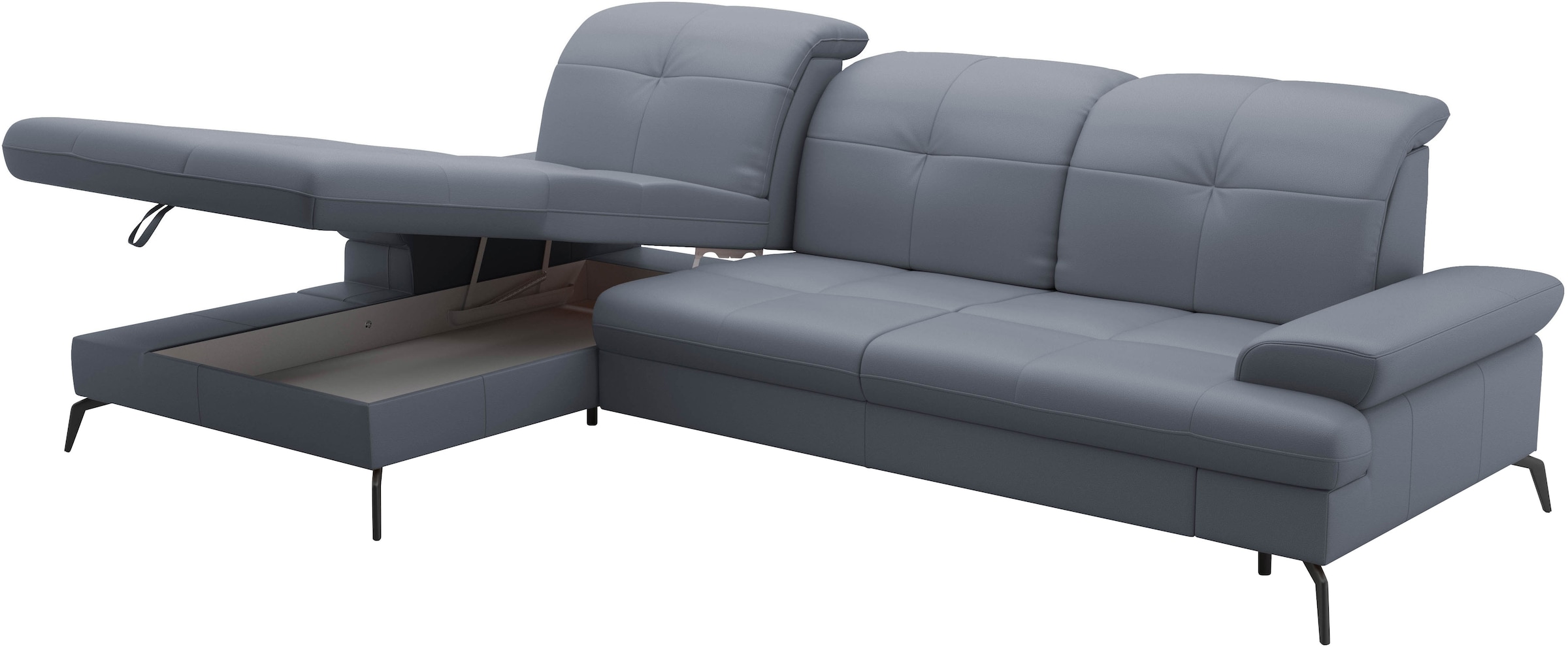 sit&more Ecksofa »Amica«, inkl Sitztiefenverstellung und Armteilverstellung