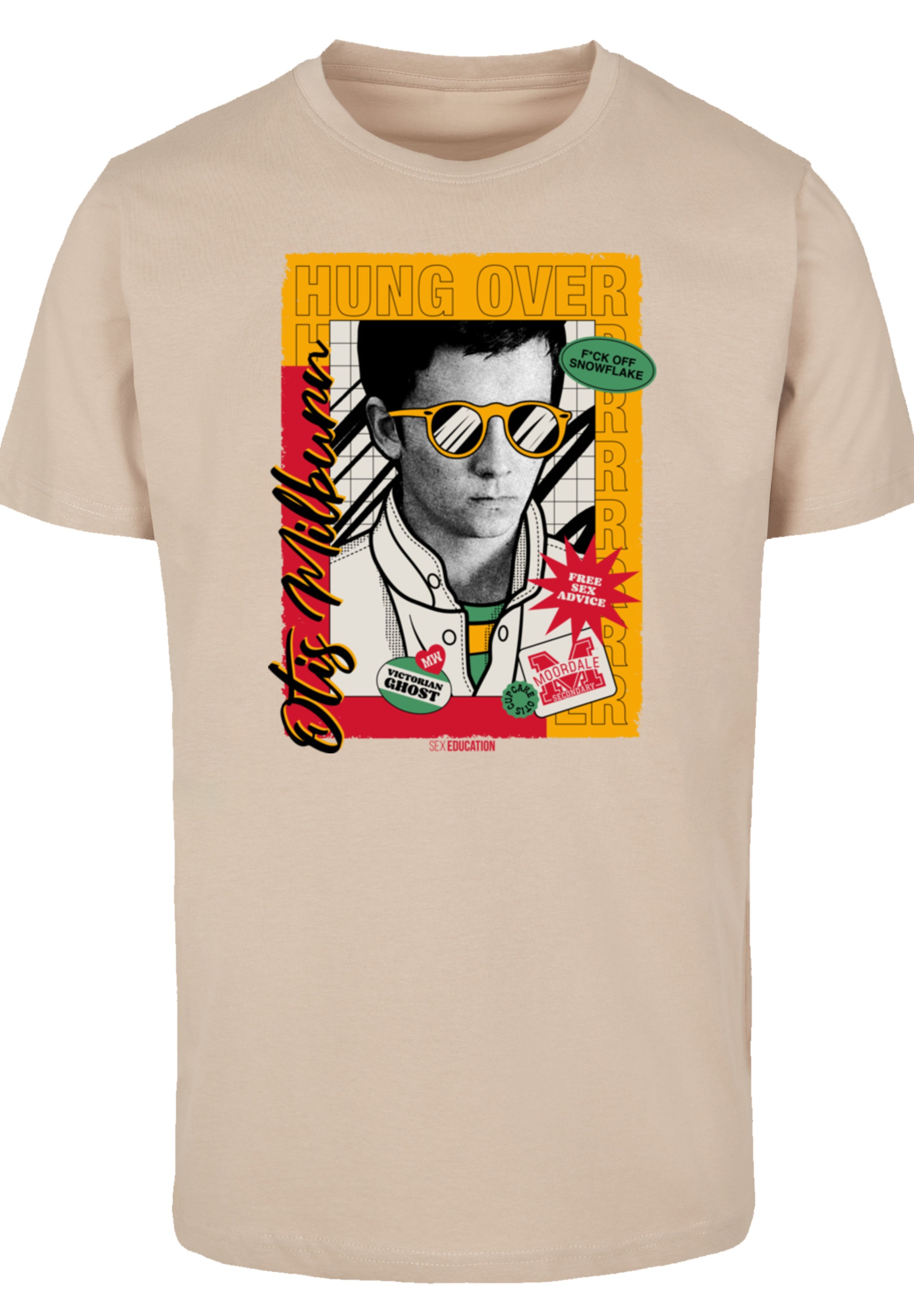 F4NT4STIC T-Shirt »Sex Education Otis Hung Over Netflix TV Series«, Premium Qualität