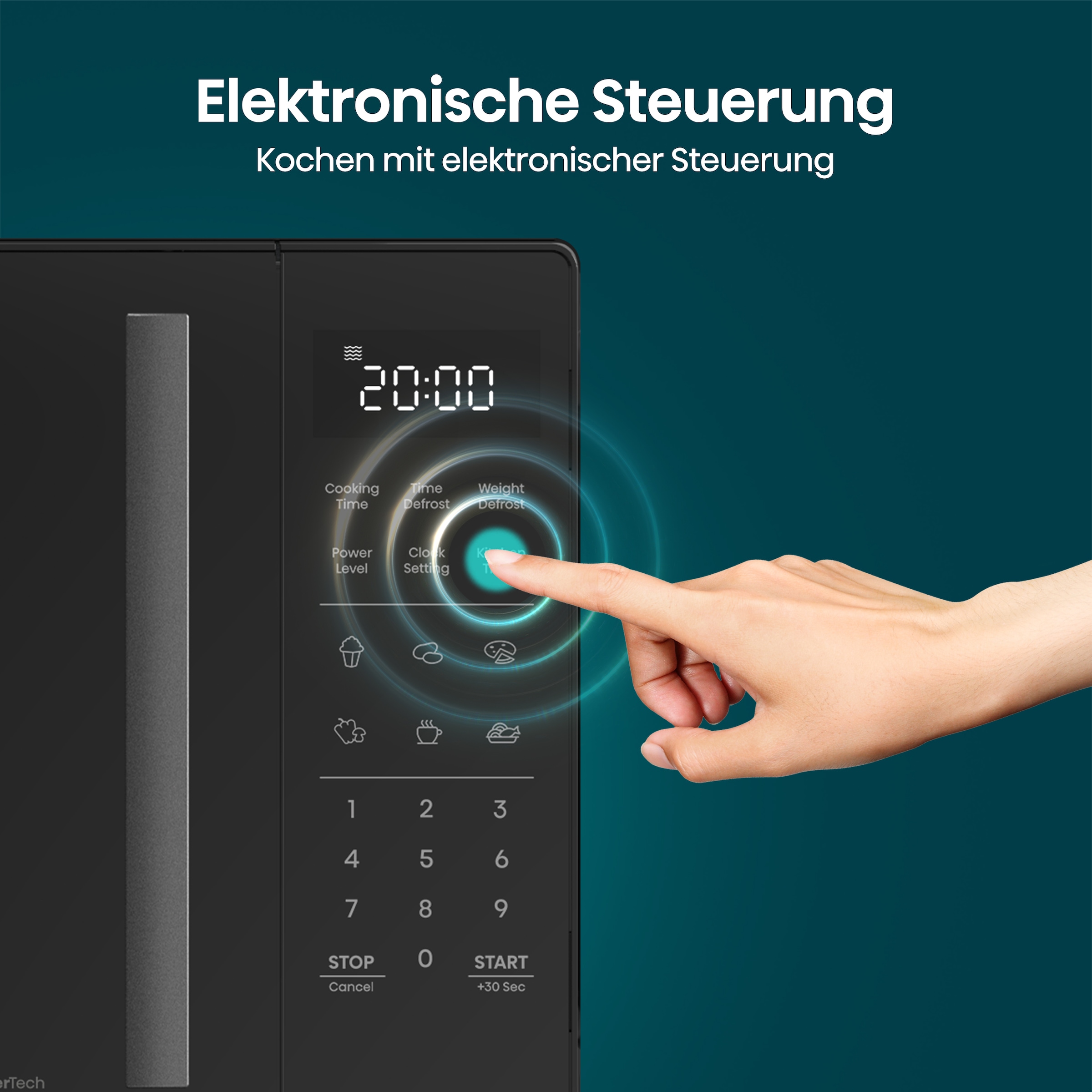 Hisense Mikrowelle »H23MOBS4HI«, Mikrowelle, 1400 W