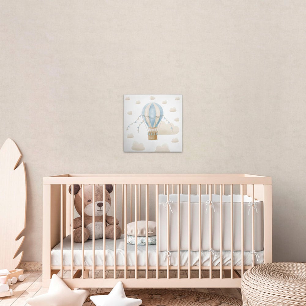 A.S. Création Leinwandbild "Fly Away 2 - Wandbild Beige Blau Keilrahmen Kin günstig online kaufen