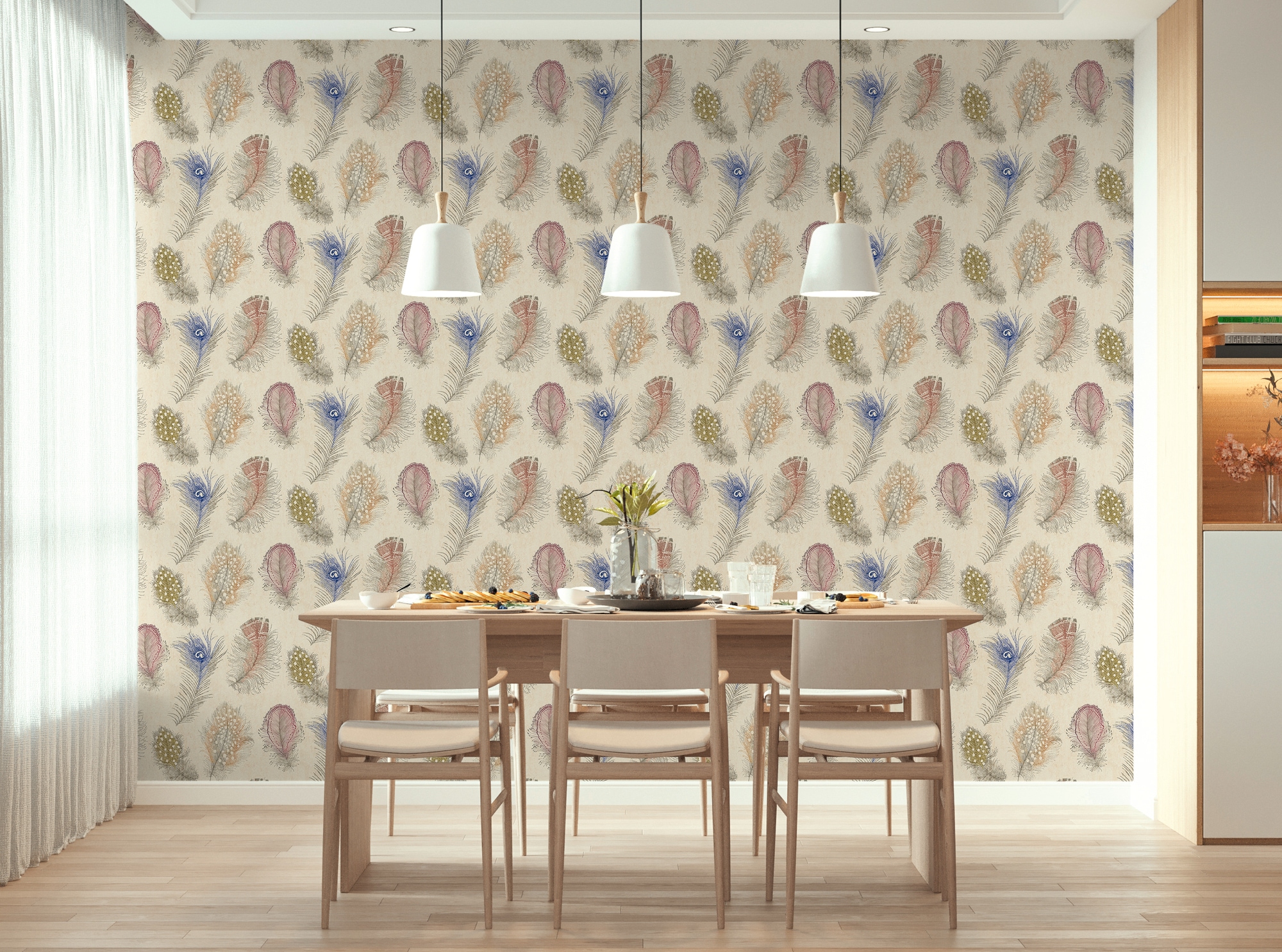 A.S. Création Vliestapete »Pintwalls III Feder-Tapete Vintage« neutral strukturiert Feine Federzeichnung, natürlicher Look - Schlaf-, Wohnzimmer, Flur
