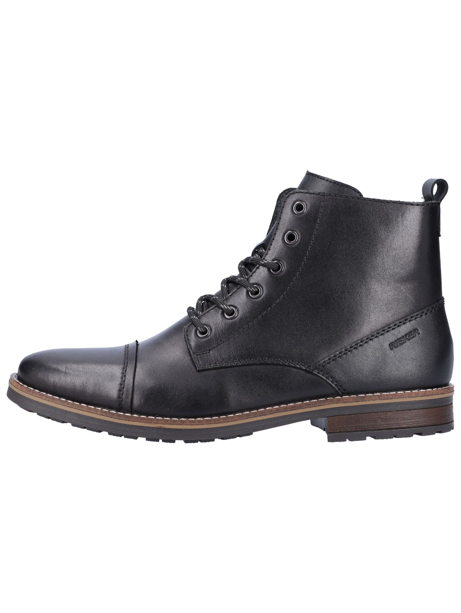 Rieker Schnürstiefelette »Rieker Stiefelette Leder/Textil«