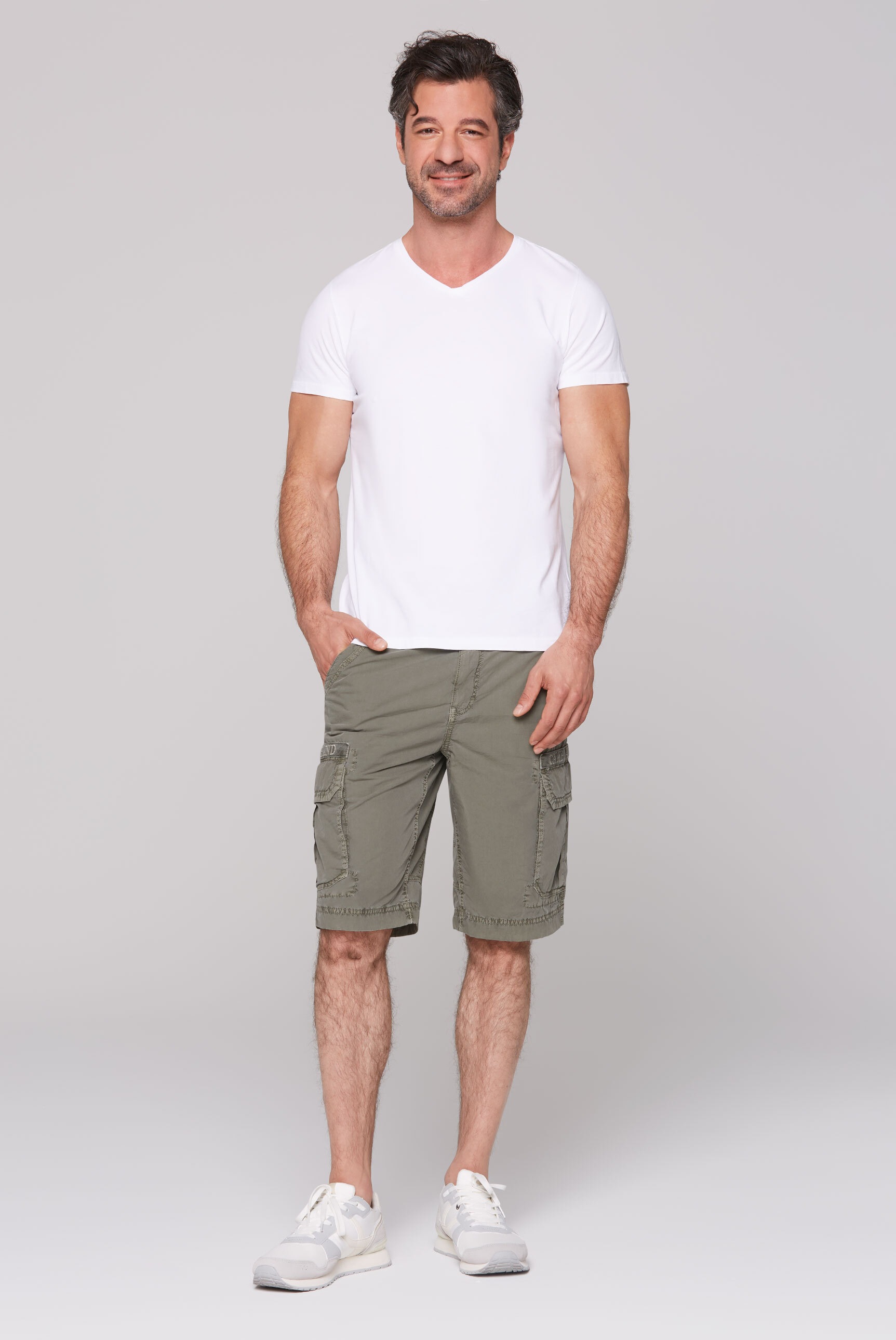 CAMP DAVID Shorts, aus Baumwolle