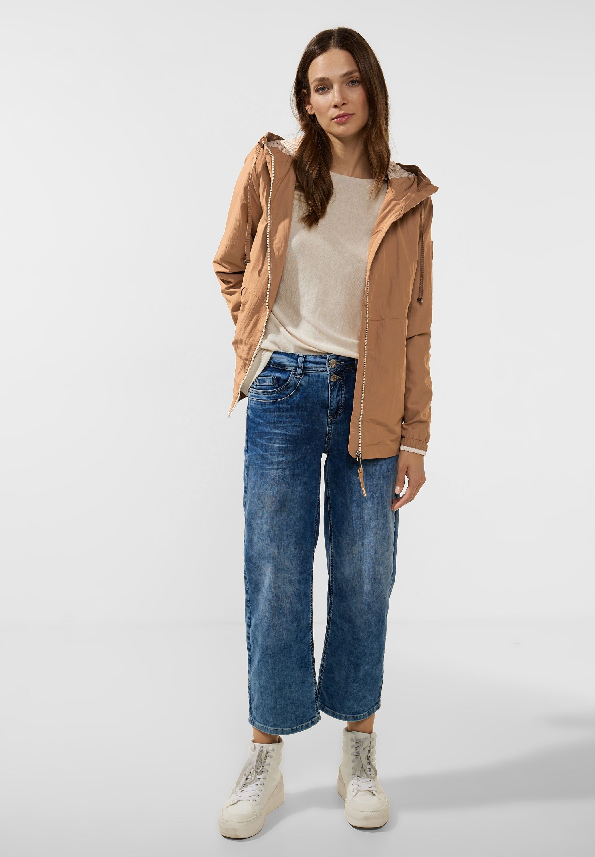 STREET ONE Windbreaker, mit Kapuze, mit Kapuze