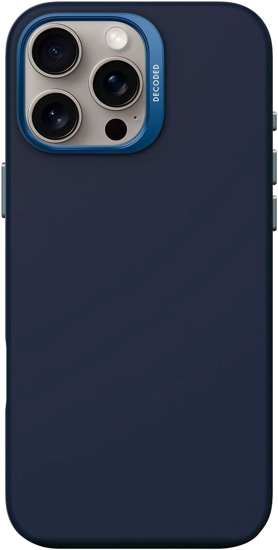 DECODED Smartphone-Hülle »AntiMicrobial Silicone Backc. iPhone 16 Pro Max«, Smartphones