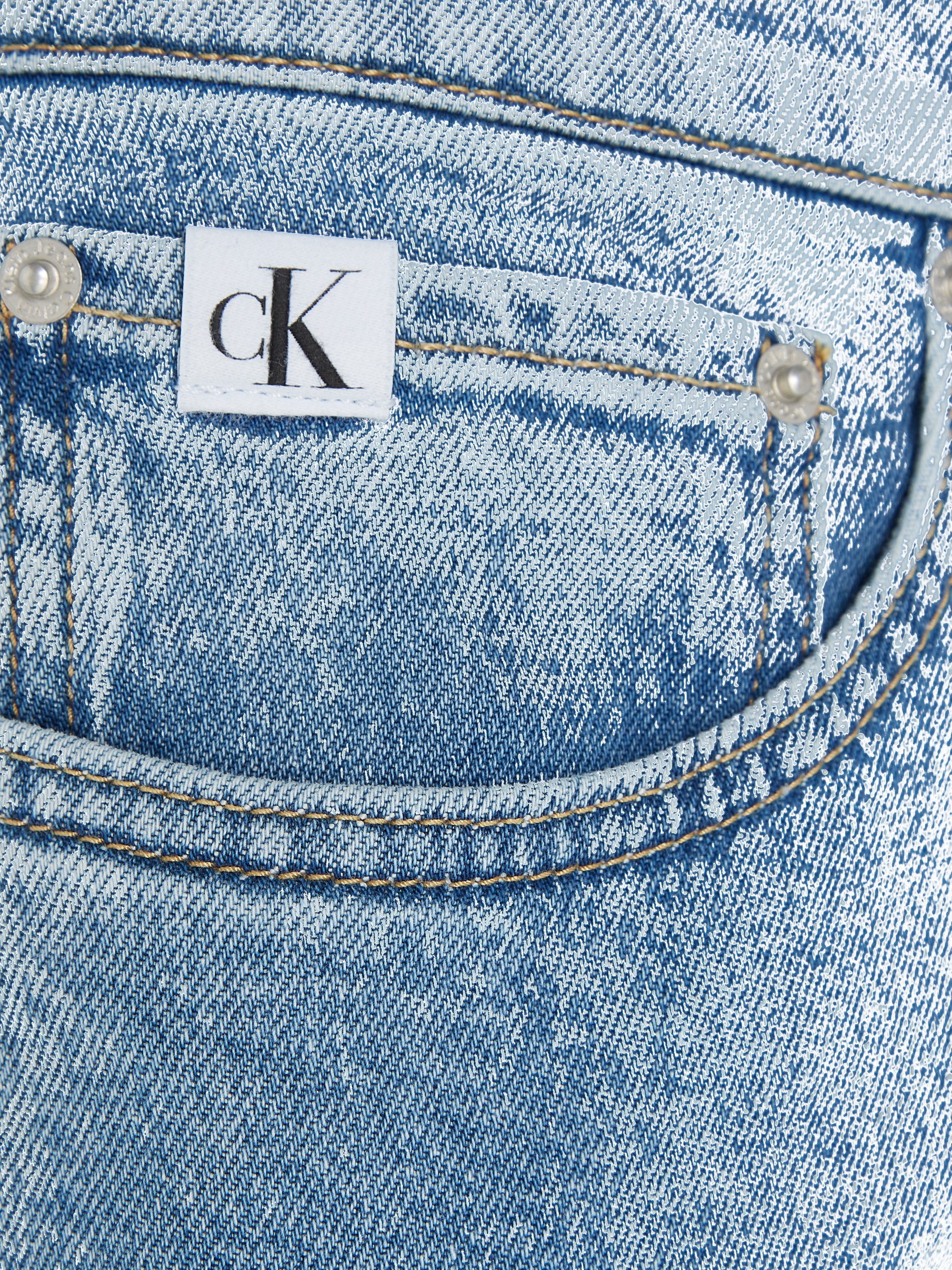 Calvin Klein Jeans Slim-fit-Jeans »SLIM TAPER«, mit Markenlabel