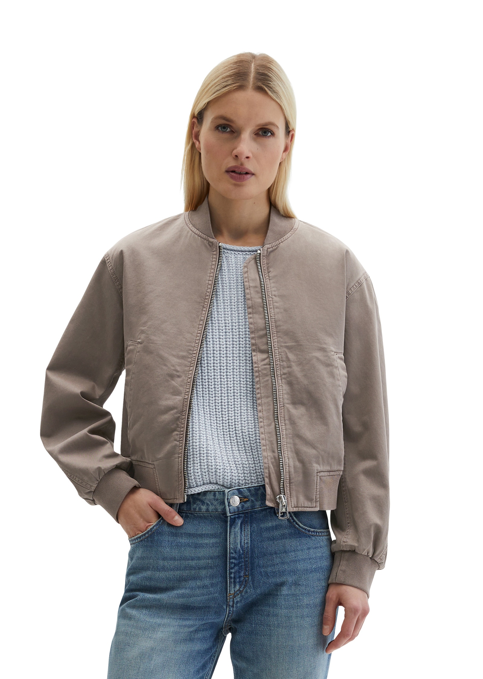 Marc O'Polo Outdoorjacke »aus reiner Bio-Baumwolle«