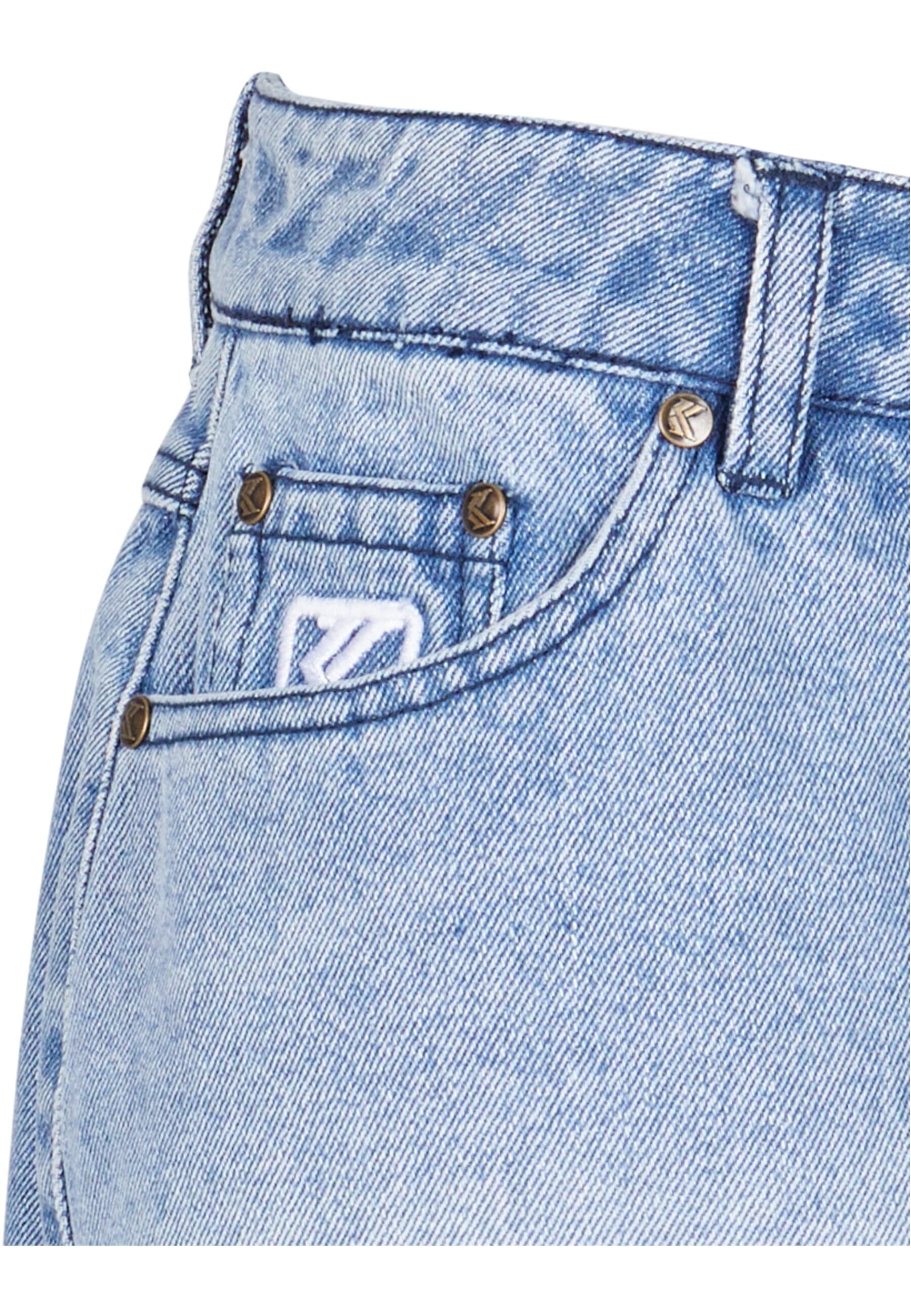 Karl Kani Sommerrock »Karl Kani Damen Karl Kani OG Old English Denim Skirt«, (1 tlg.)