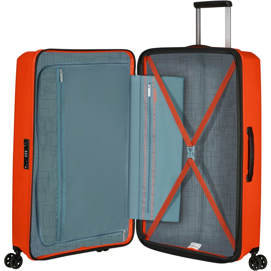 American Tourister® Koffer »AEROSTEP Spinner 77 exp«, 4 Rollen